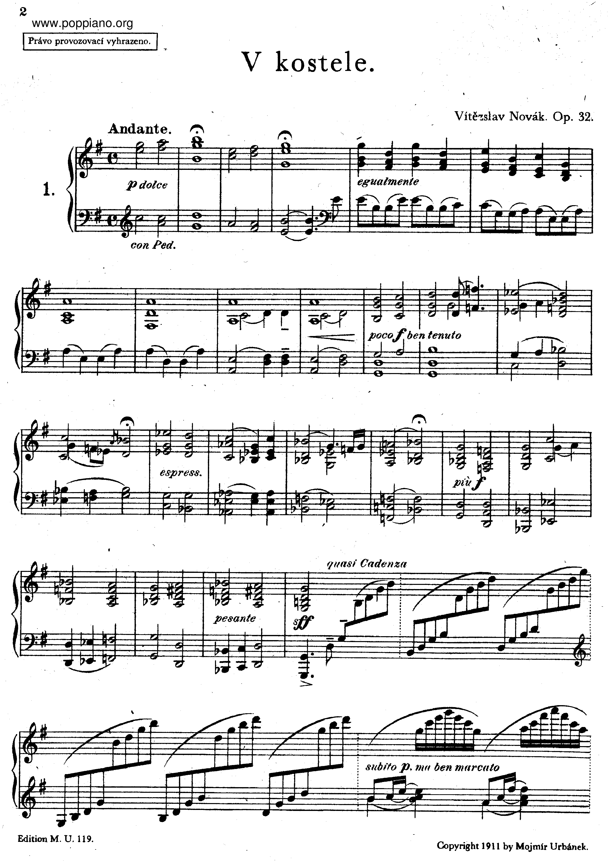 Slovak Suite, Op.32琴谱