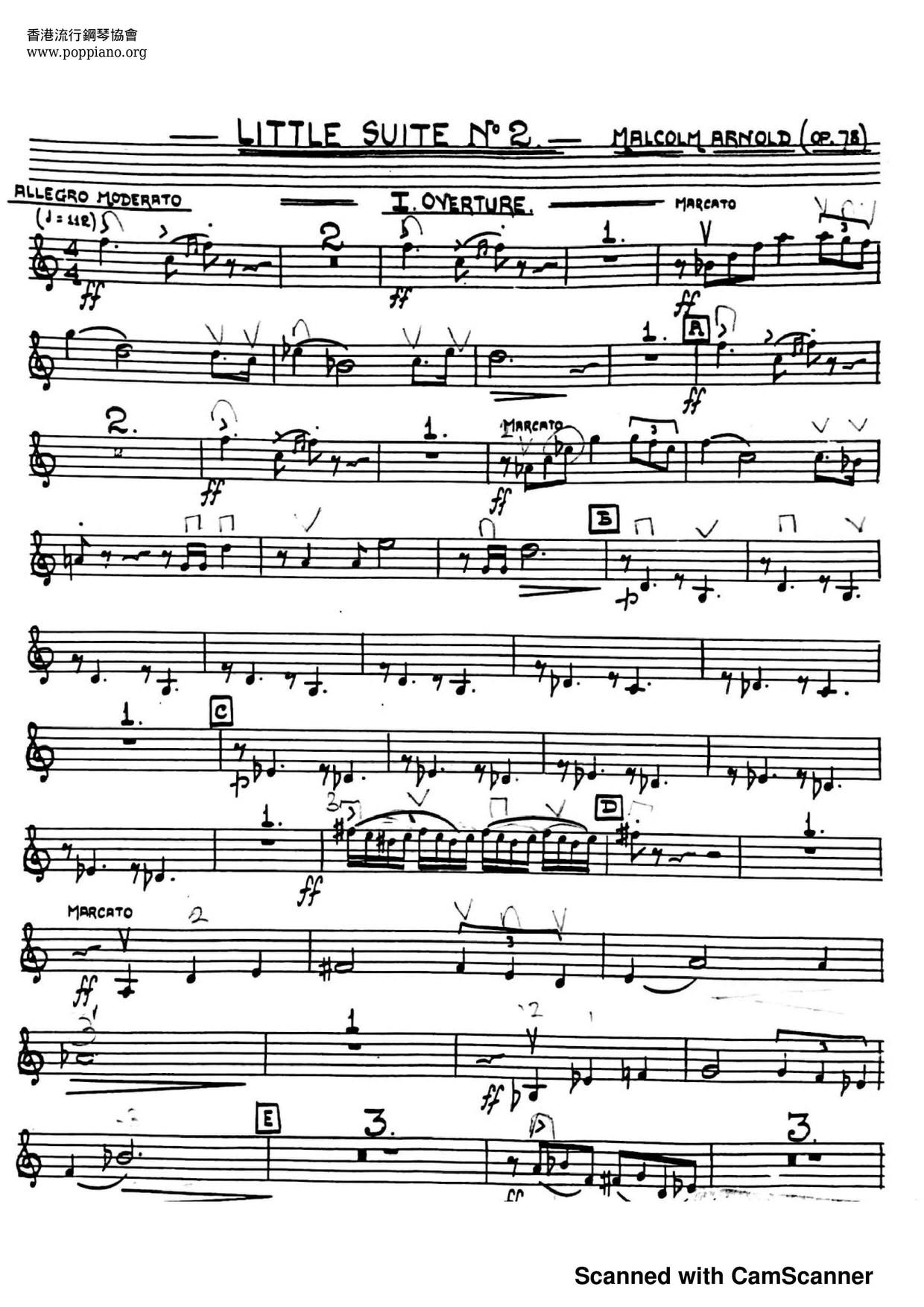 Little Suite No.2琴谱