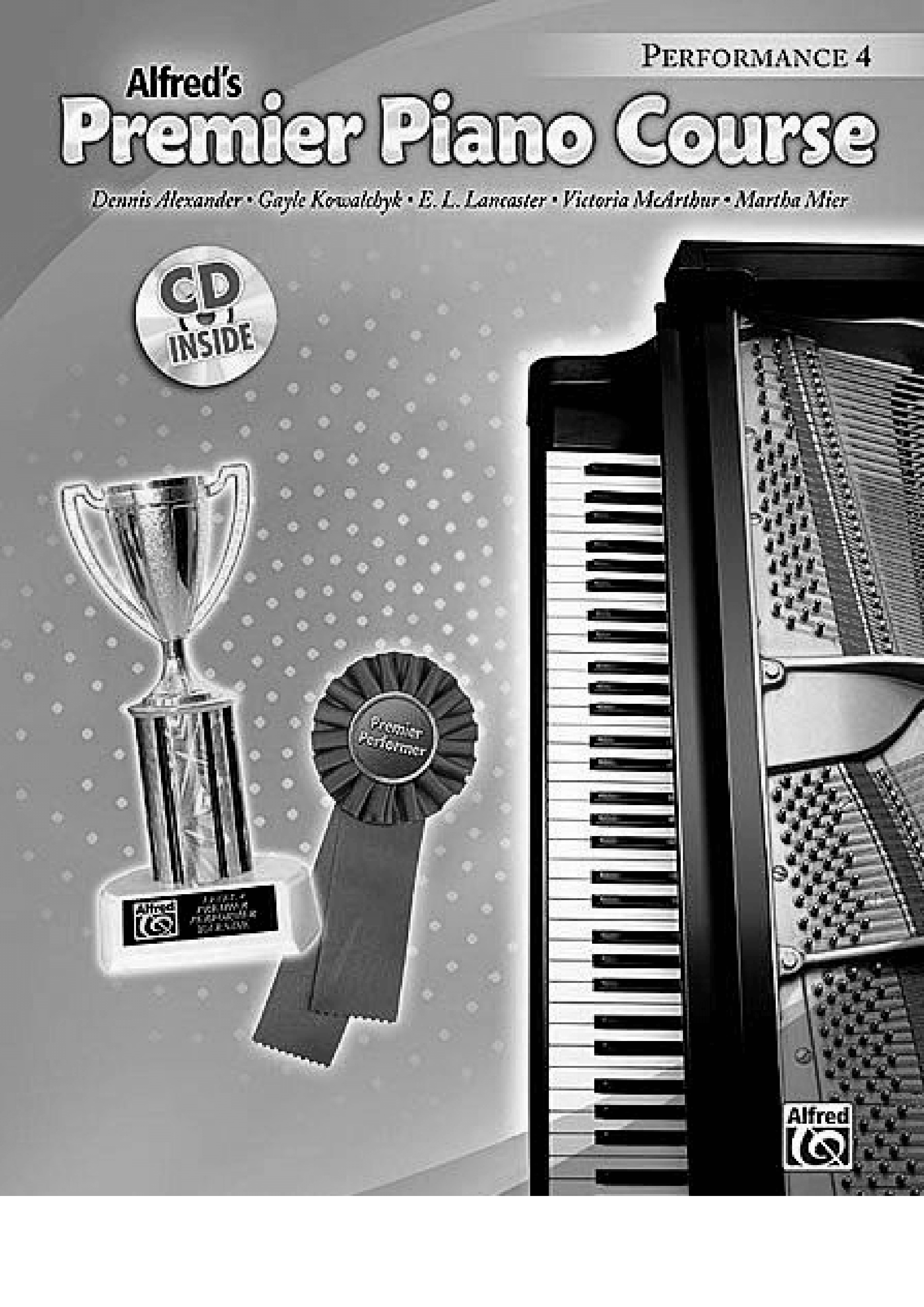 Alfred's Premier Piano Course Performance 4 32 Pages琴谱
