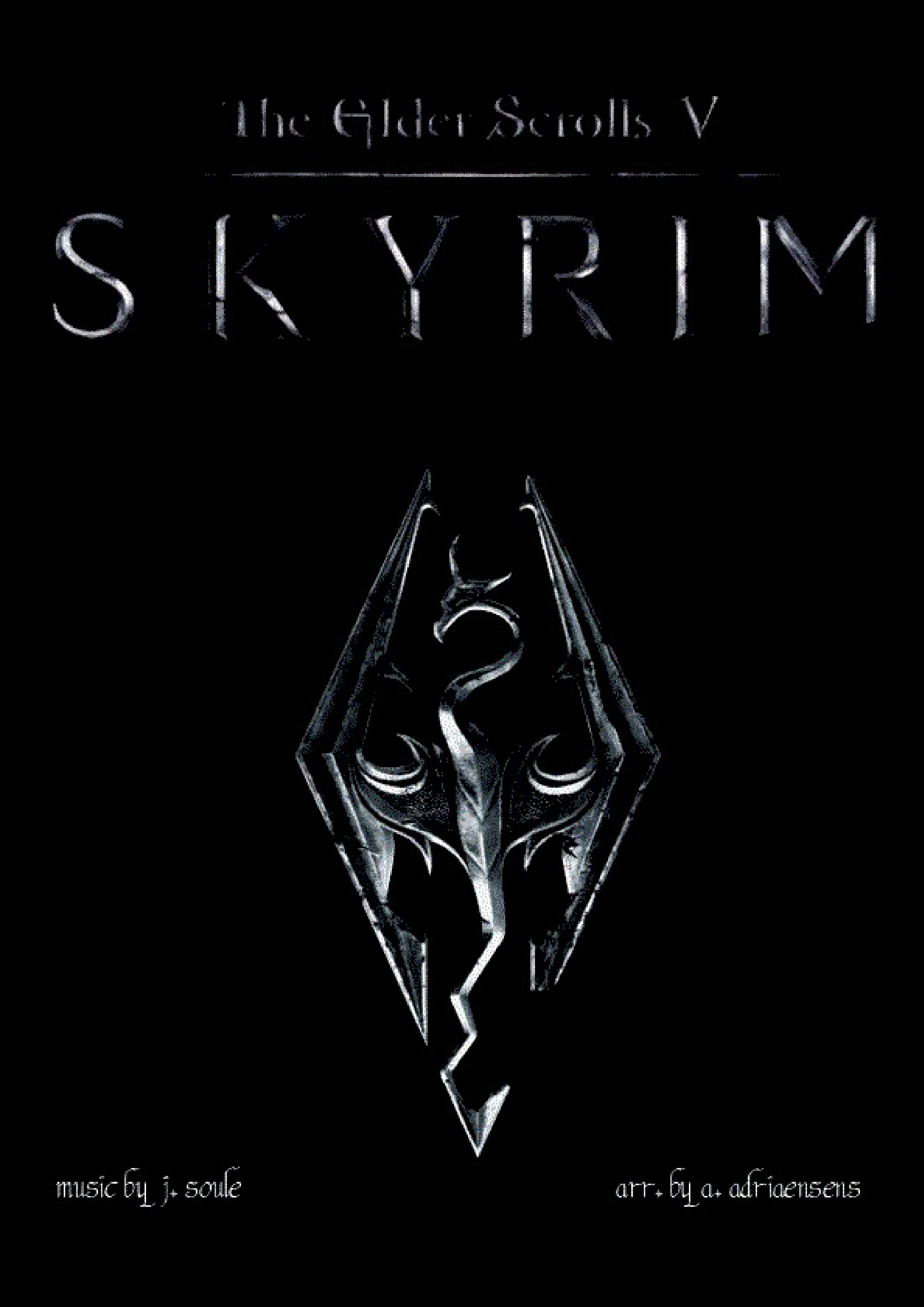 Skyrim Theme琴谱