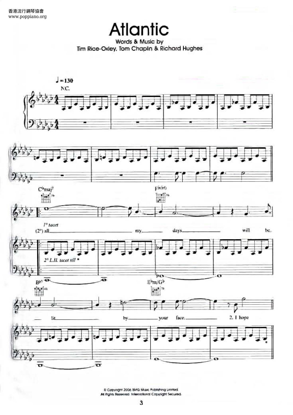 Under The Iron Sea 63 Pages琴谱