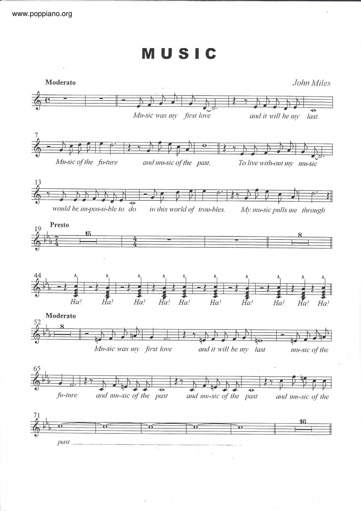 Music琴谱