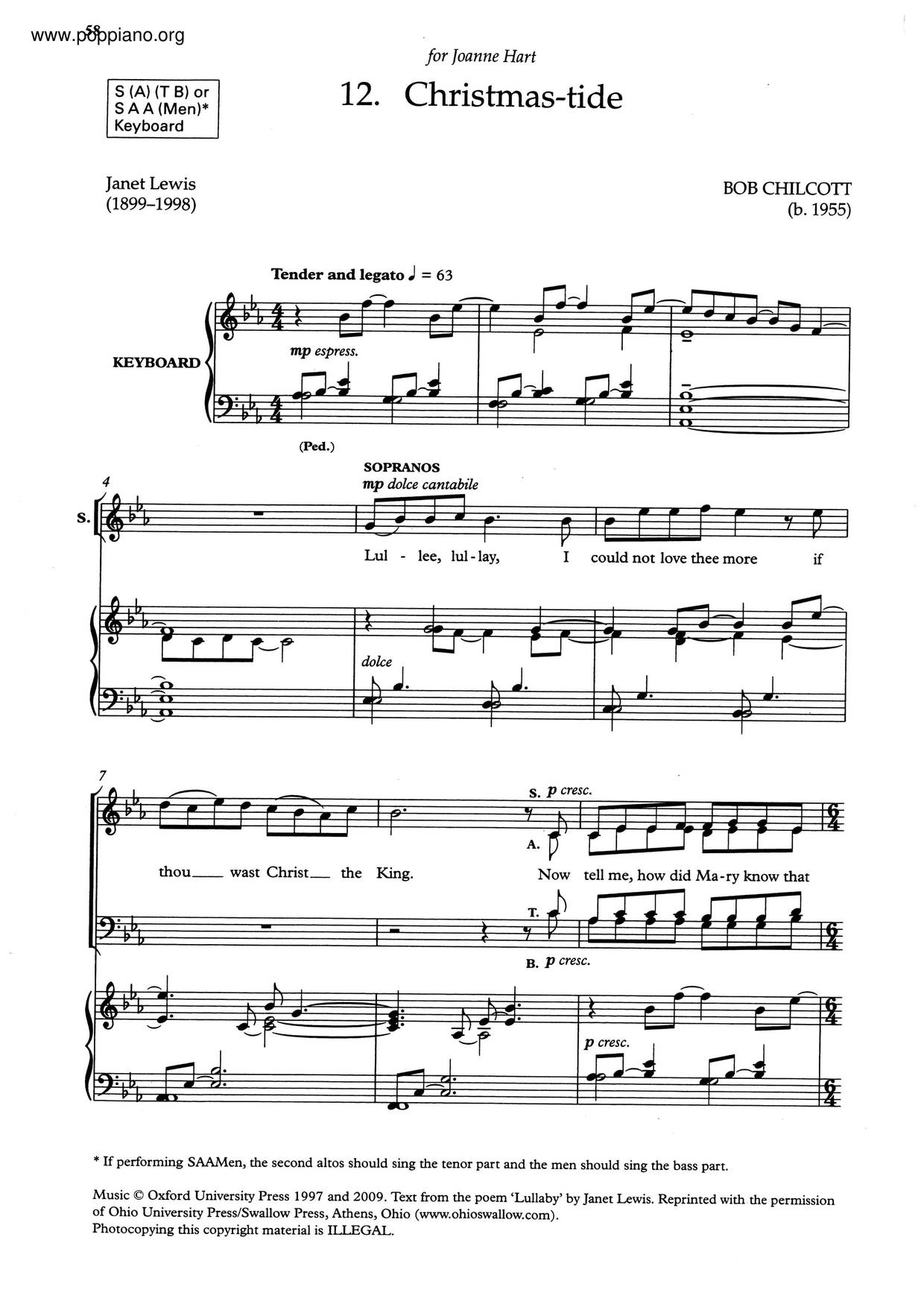 Christmas-tide琴谱