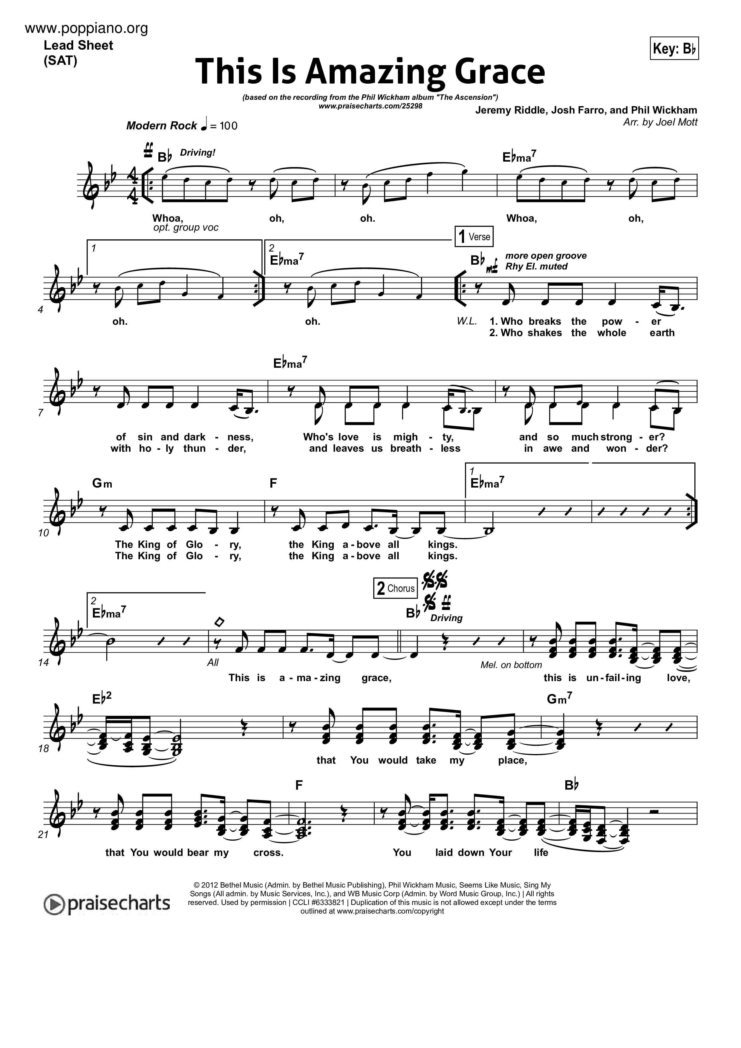 This Is Amazing Grace琴谱
