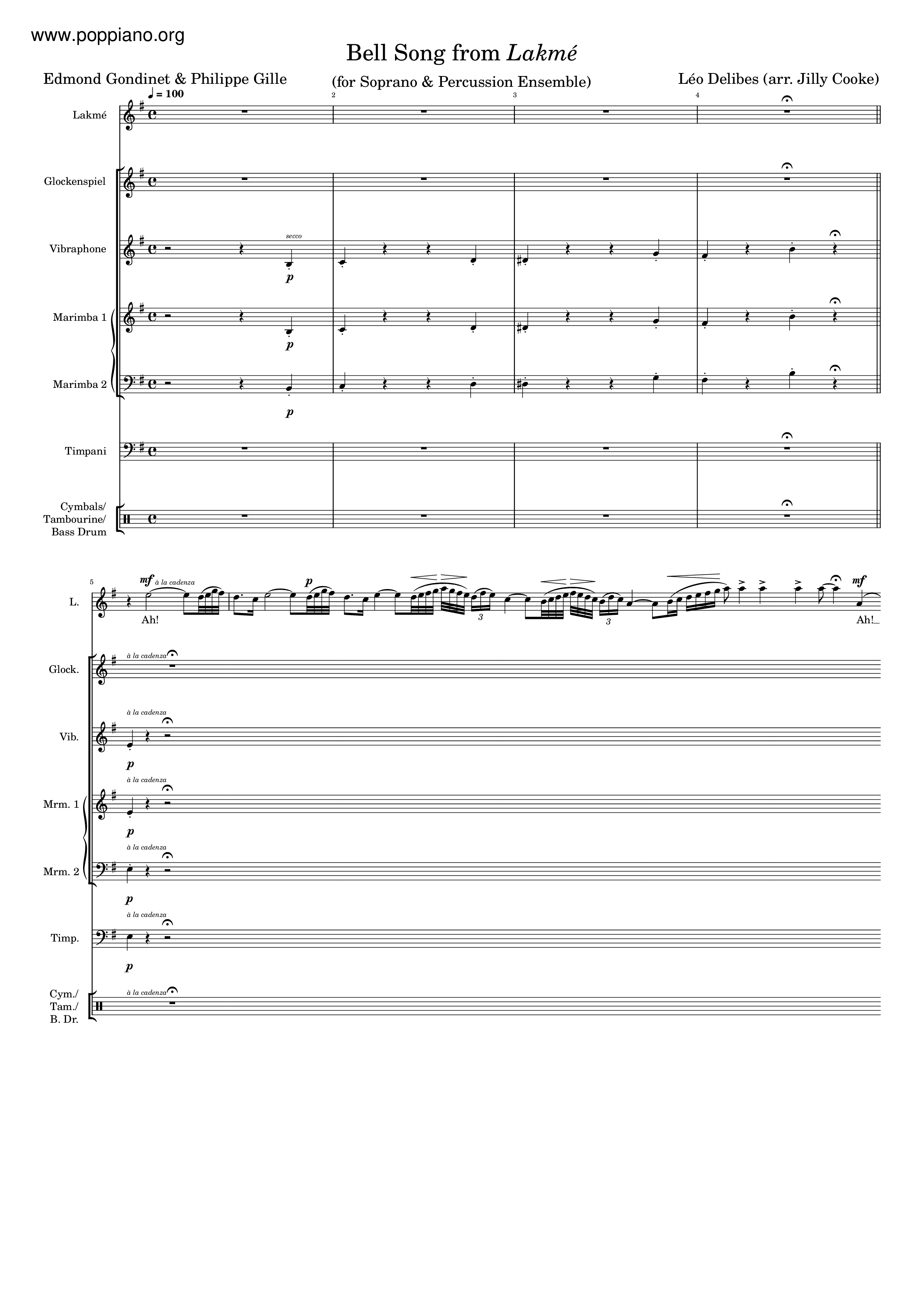 Bell Song琴谱