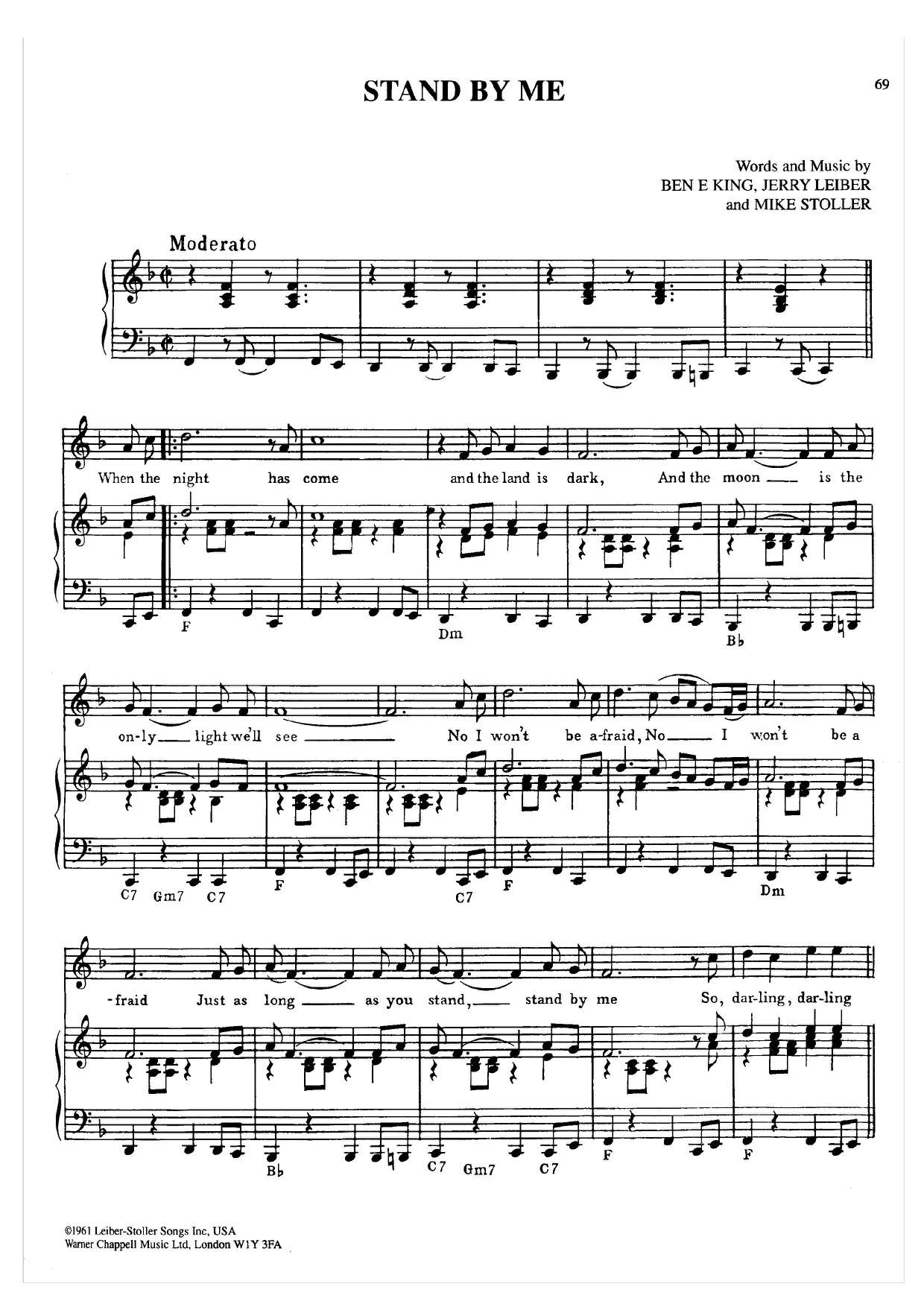 Various ArtistsStand By Me 琴谱/五线谱pdf비투비내곁에서 있어줘 楽譜香港流行钢琴协会琴谱下载 ★