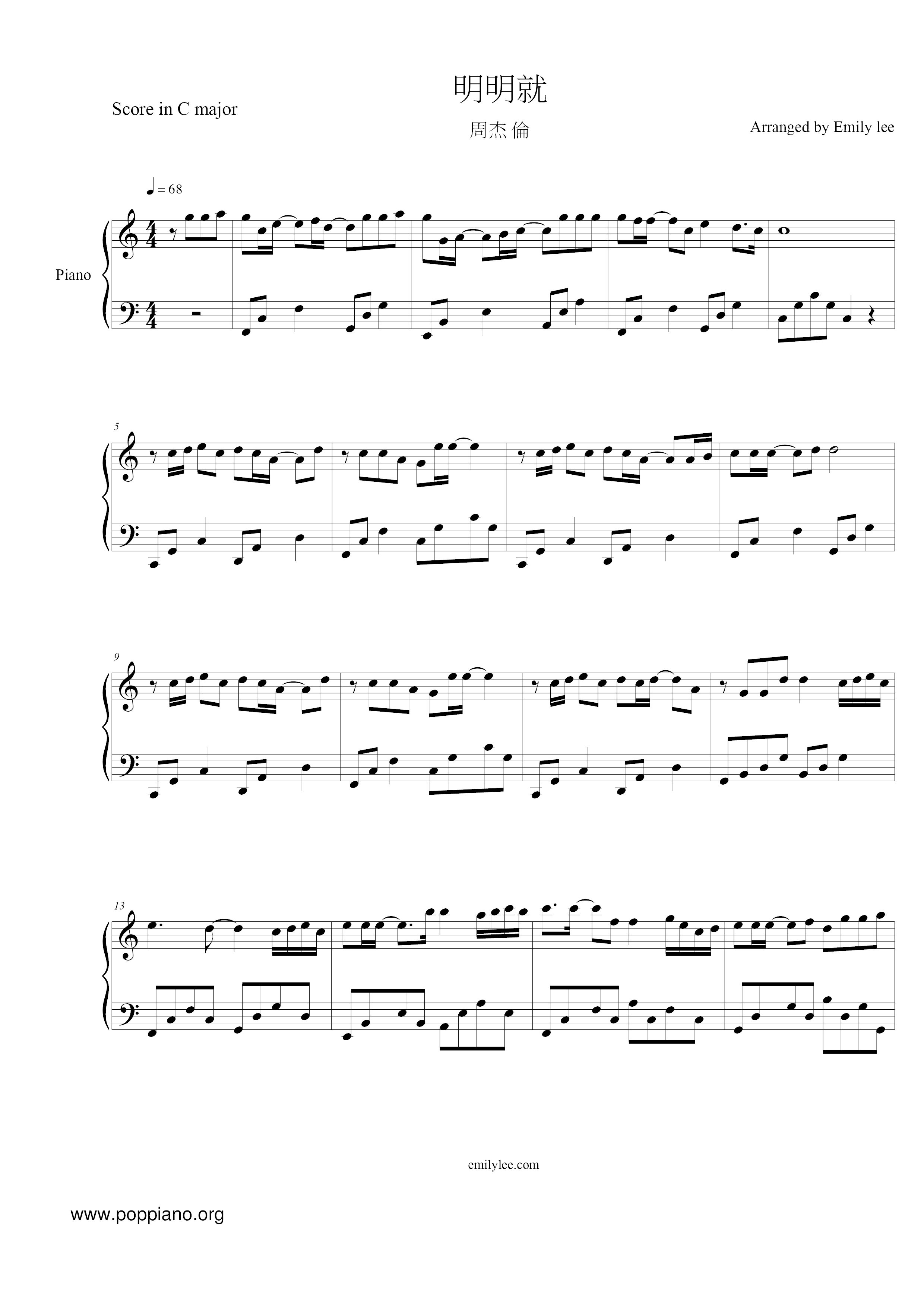 Ming Ming Ji Score