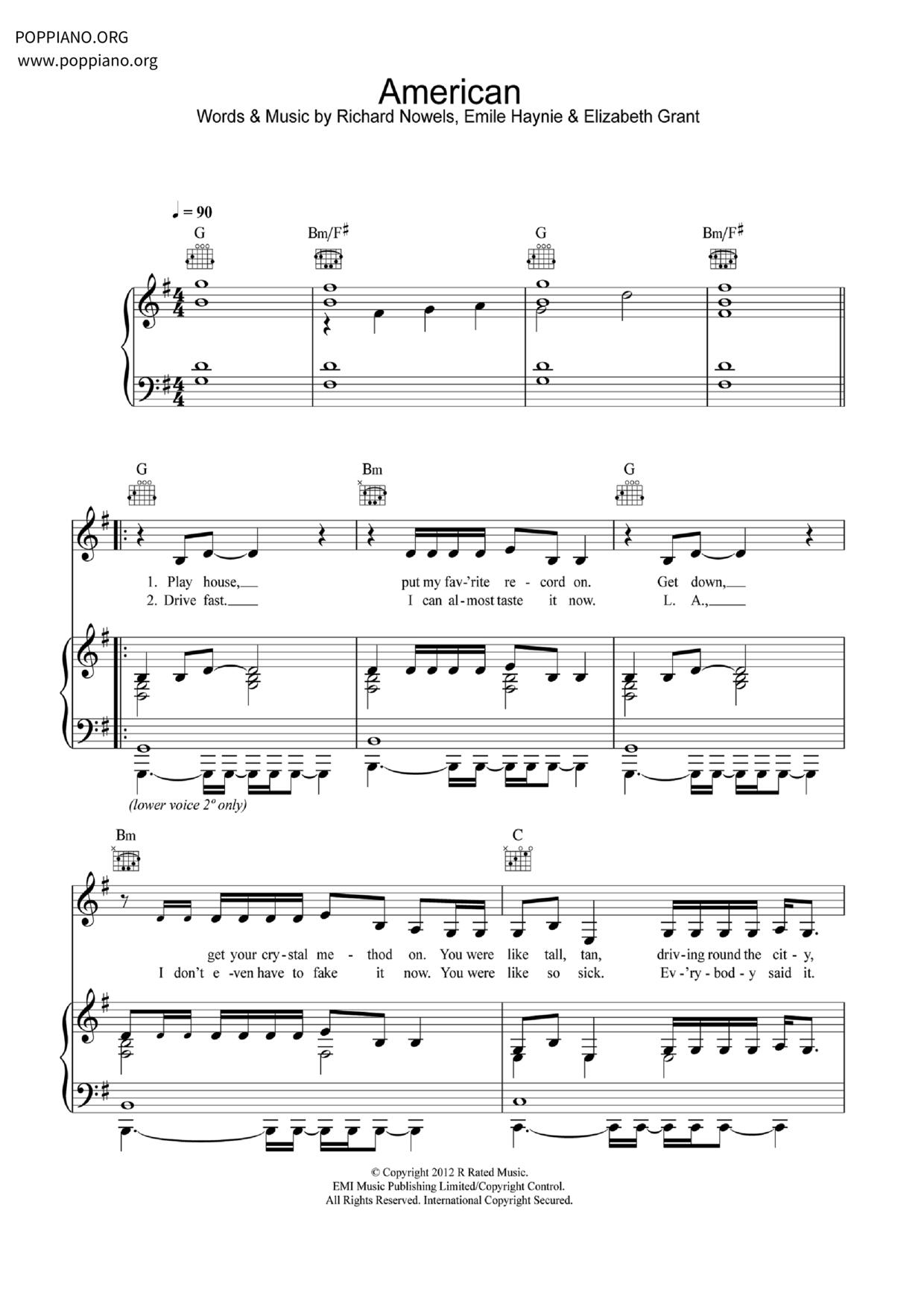 American Score