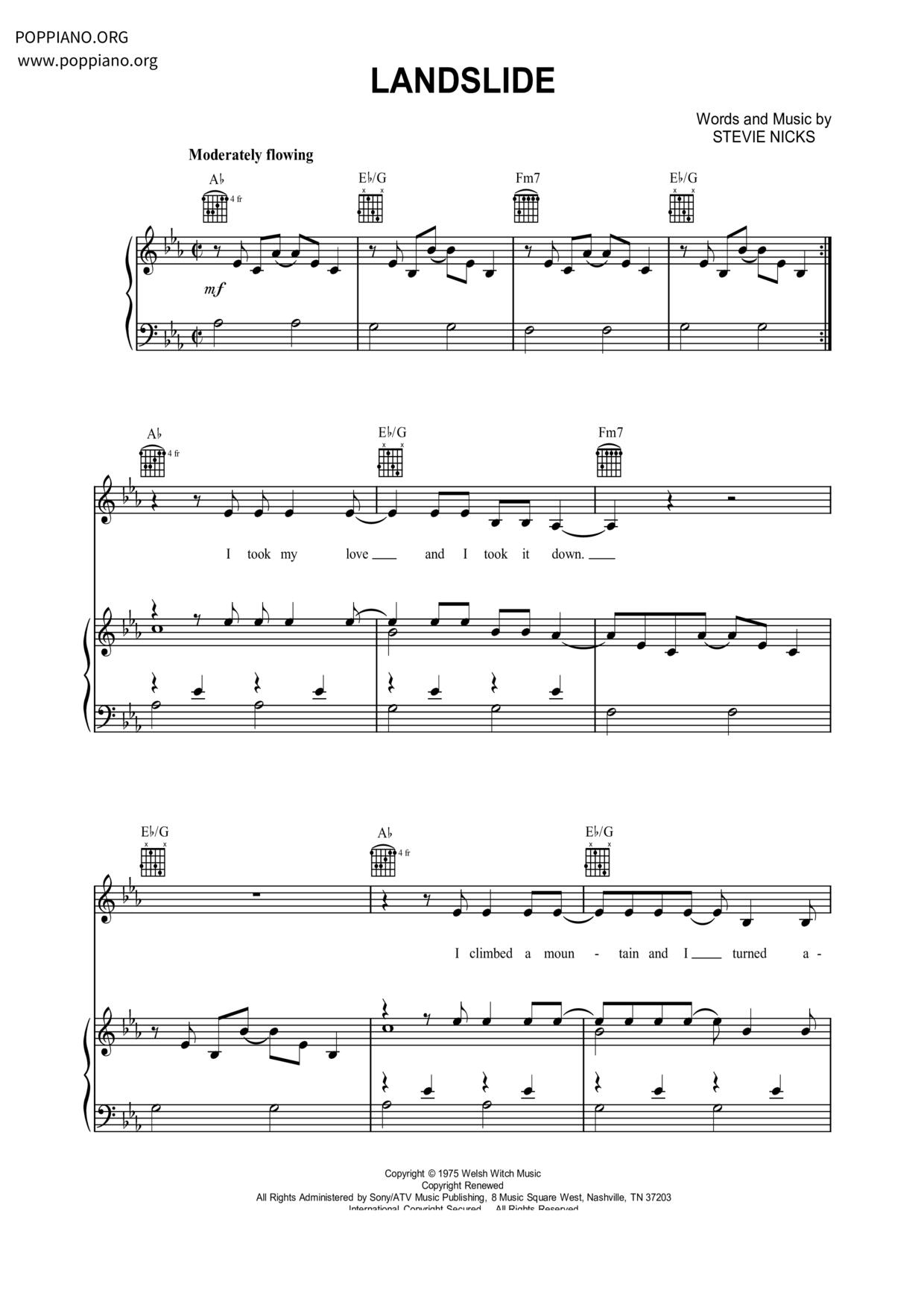 Landslide Score
