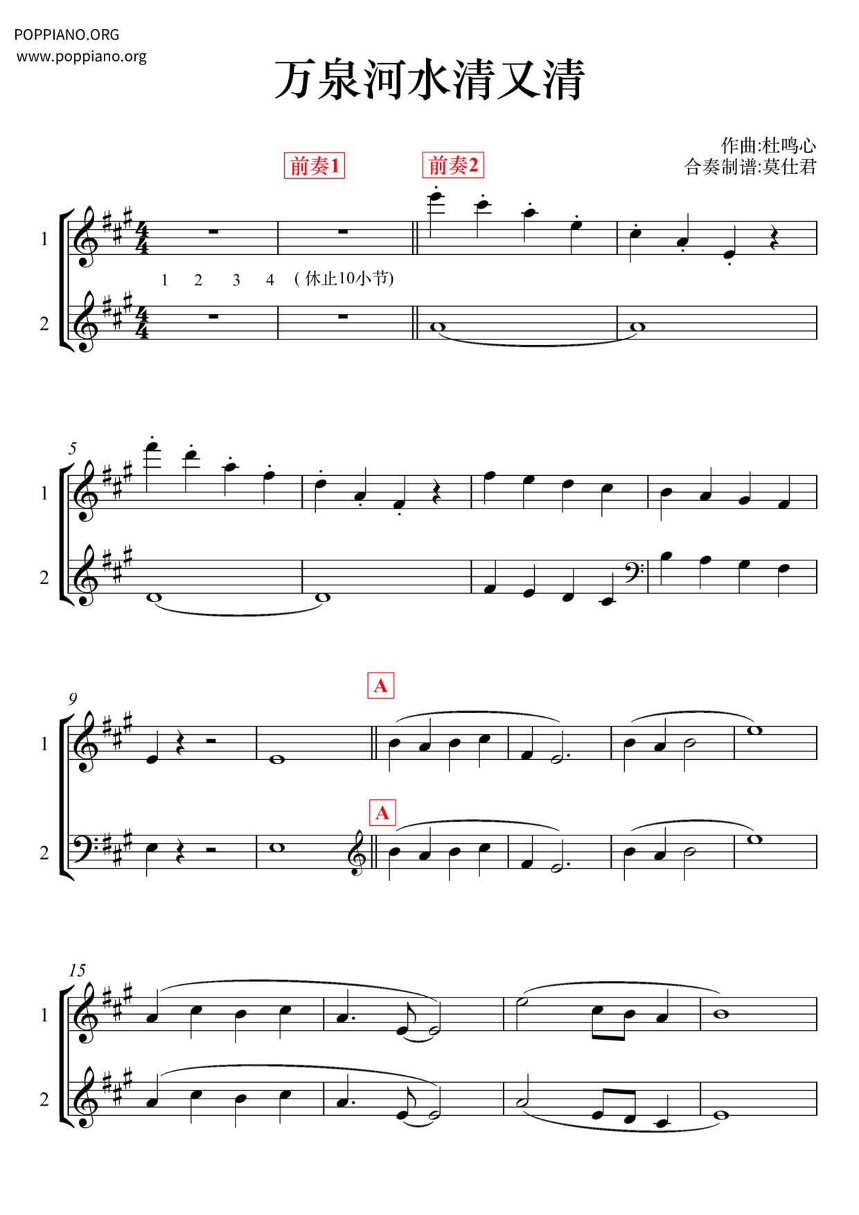 Mansenkawami Kiyomatakiyo Score