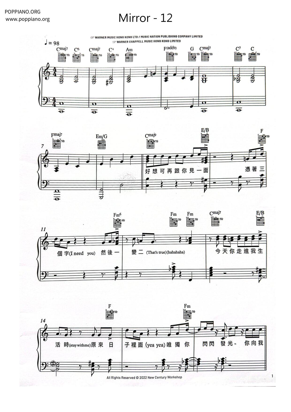 12 Score