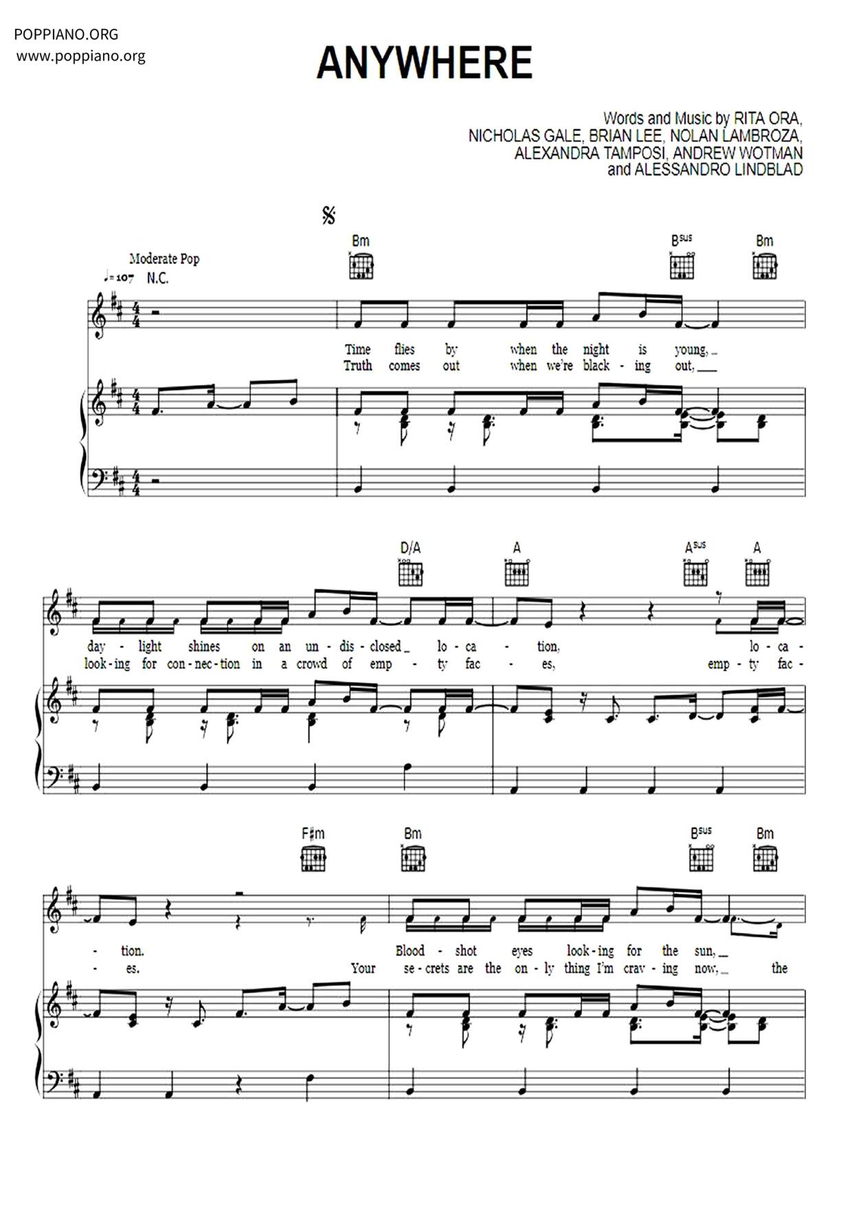 Anywhere Score