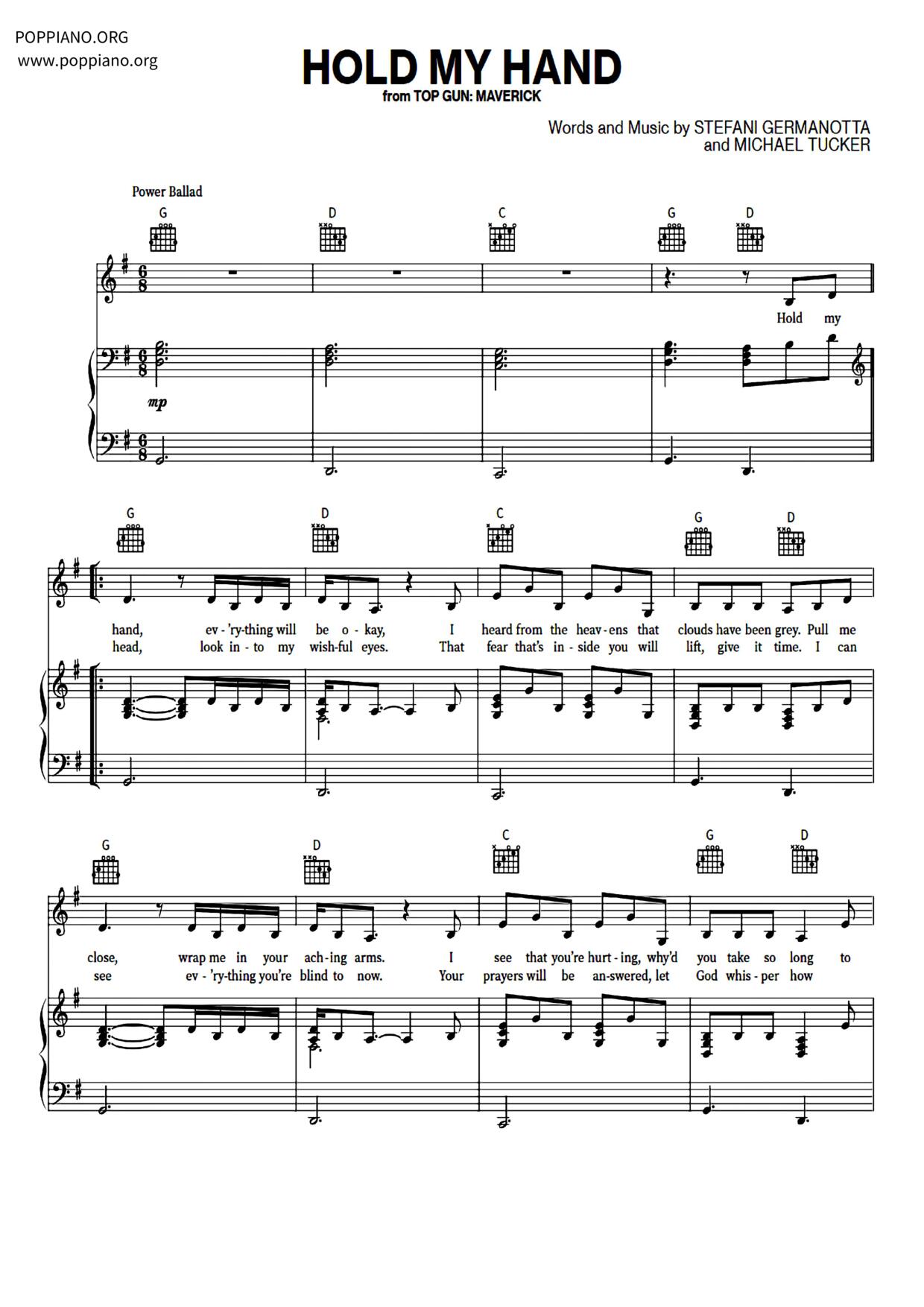 Hold On Score