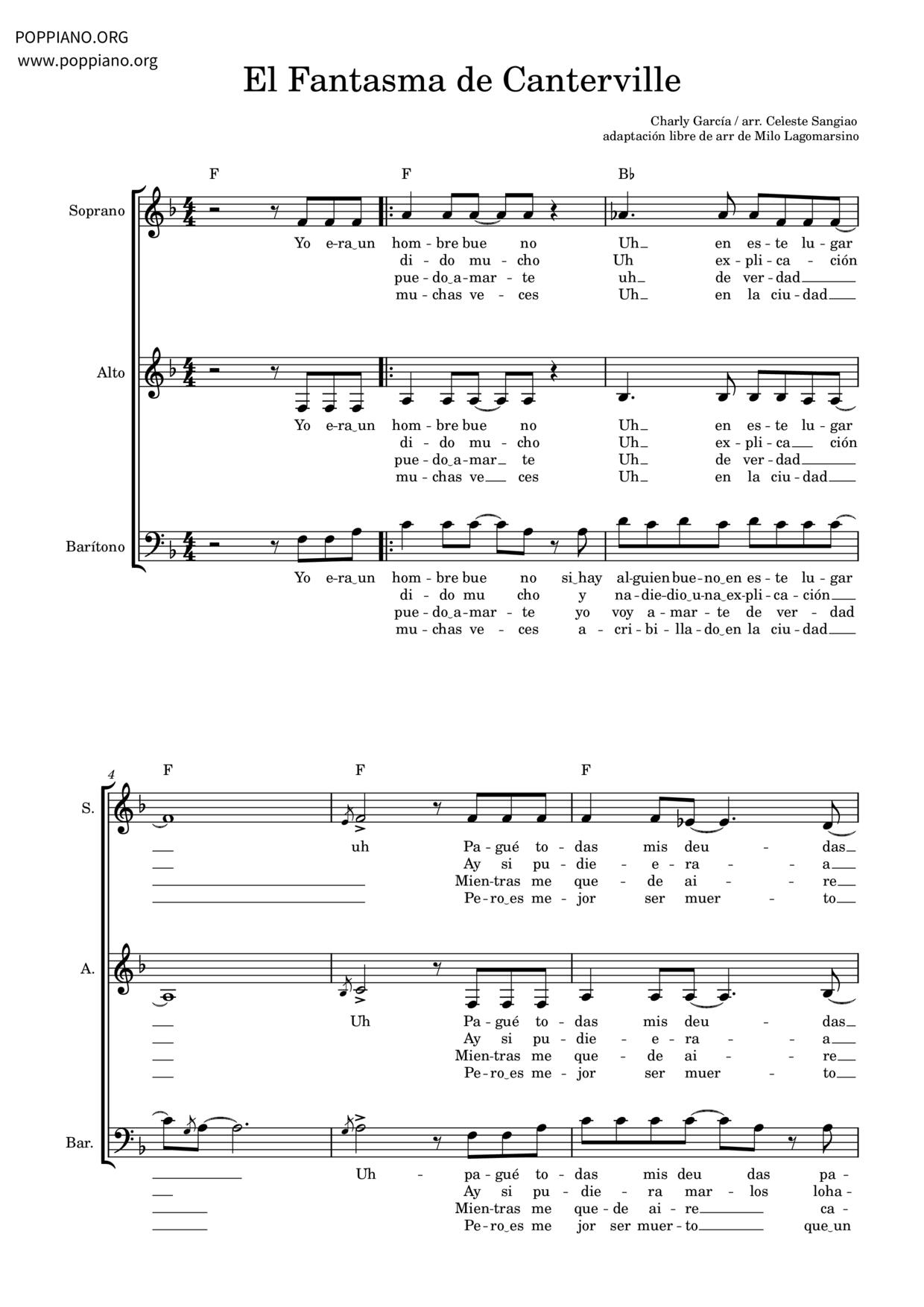 Fantasma De Canterville Score