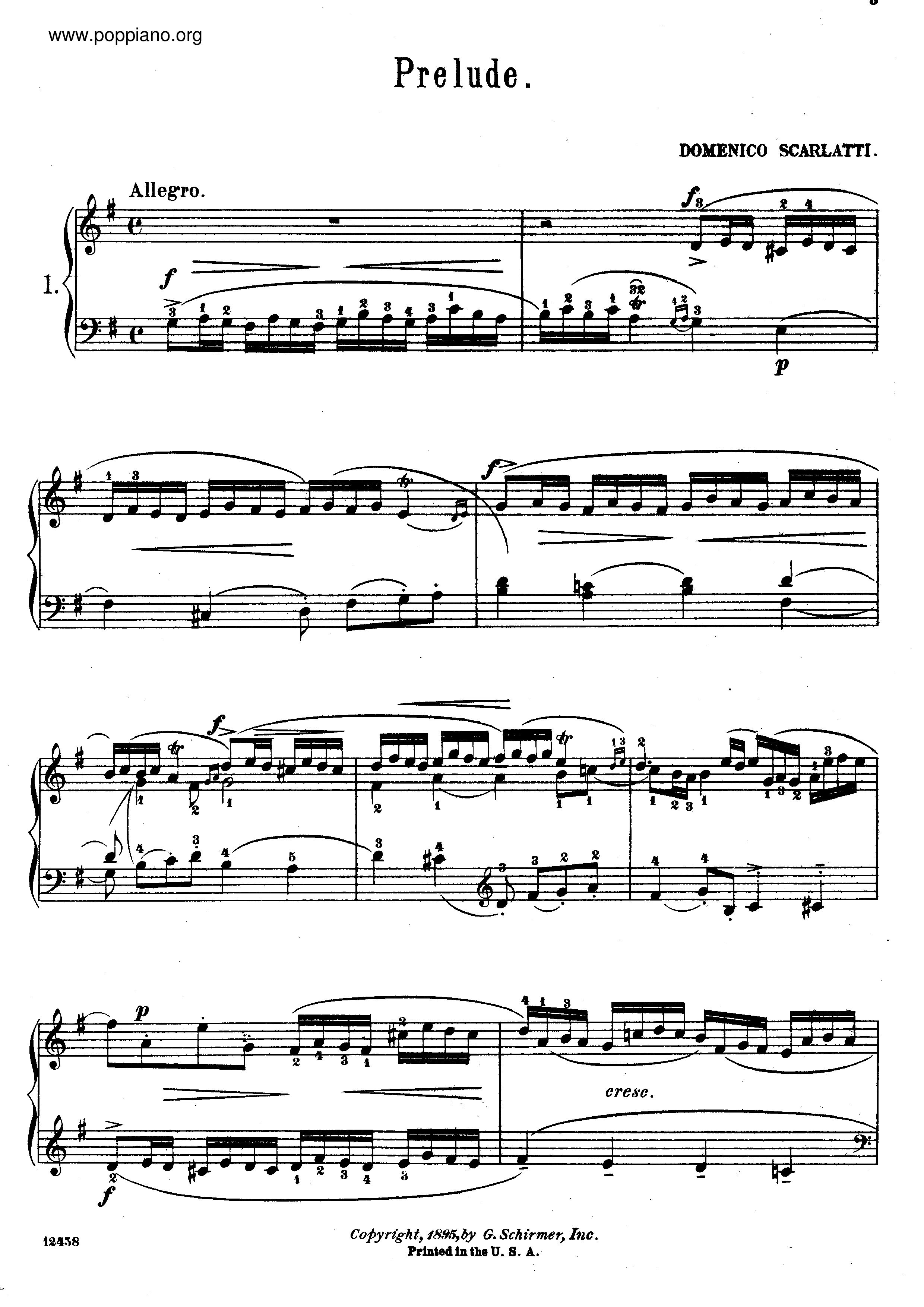 Pieces No. 1-4 Score