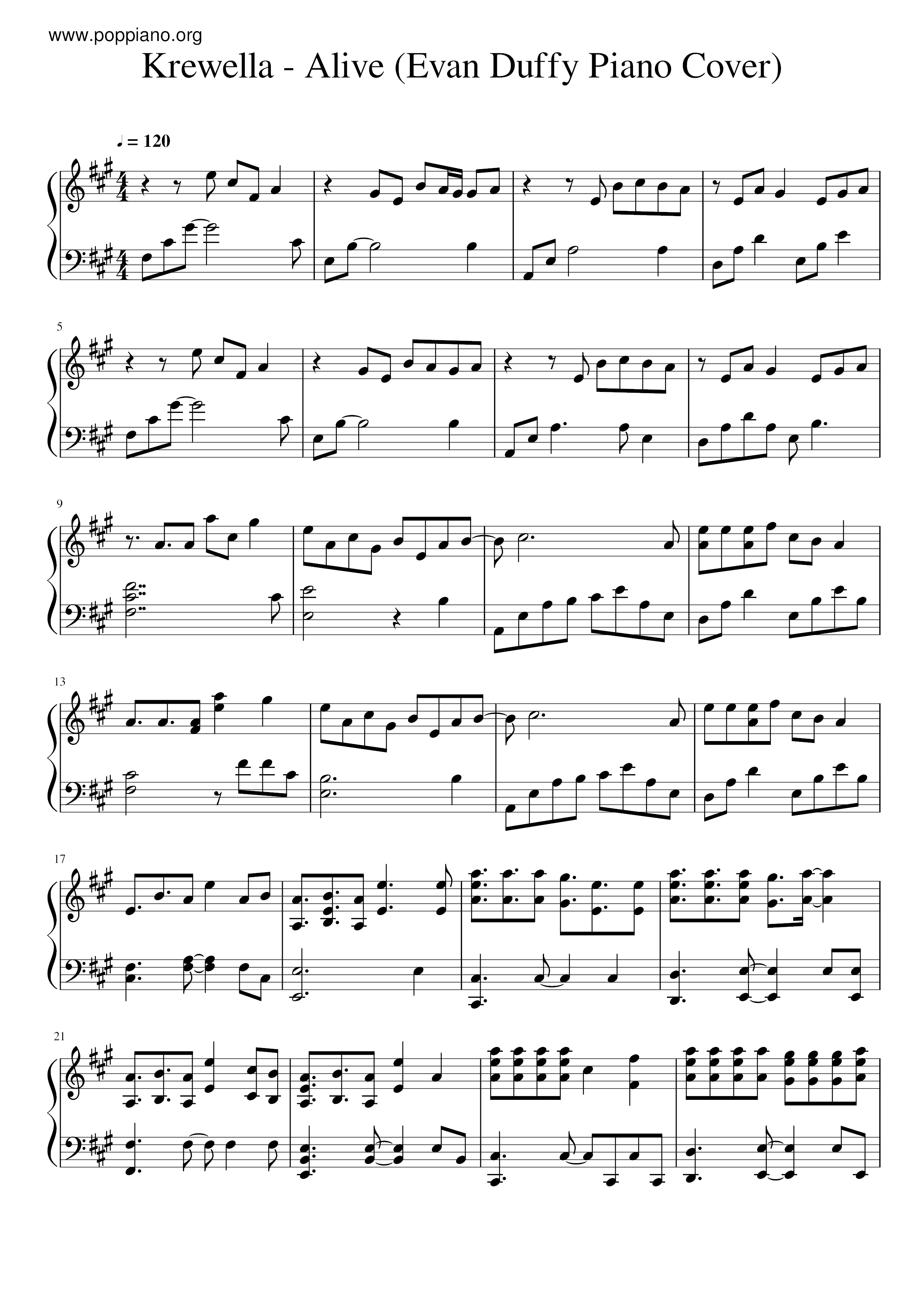 Alive Score