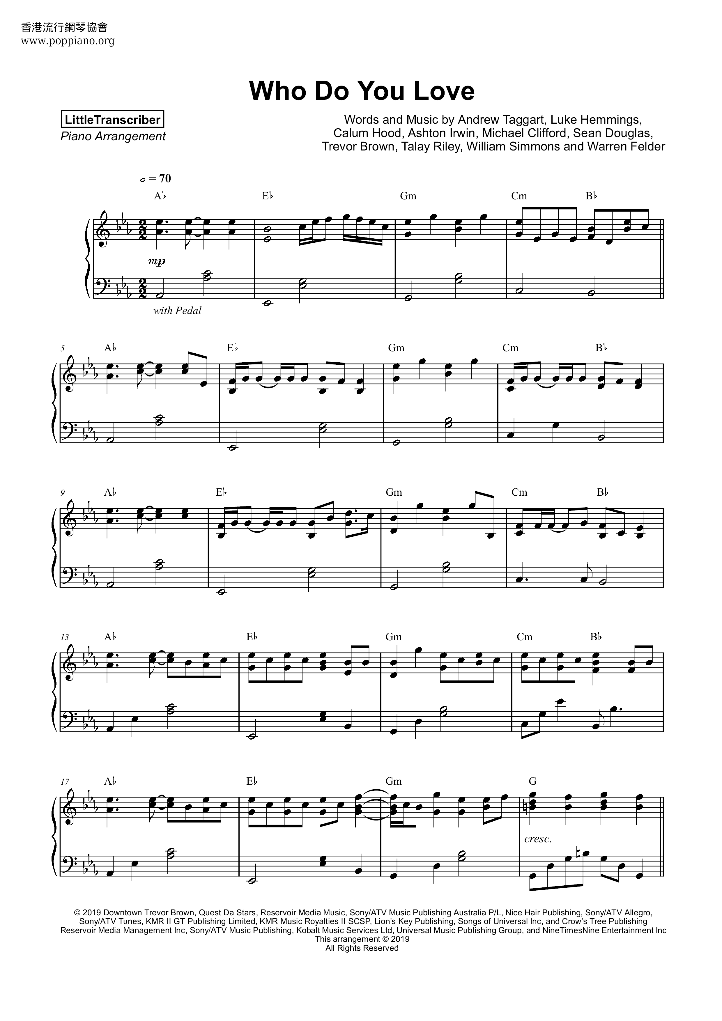 What Do You Love Score