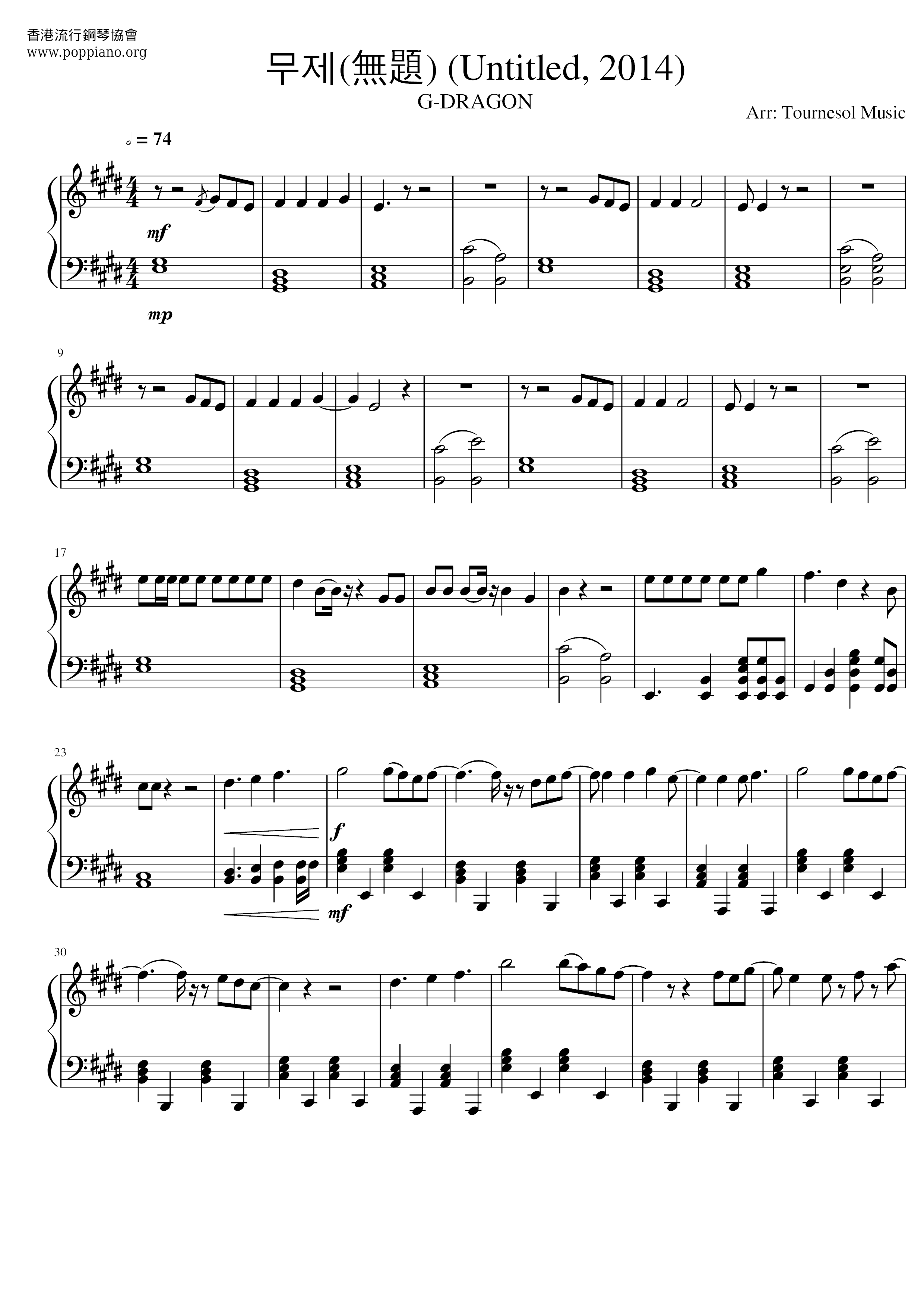 Untitled Score