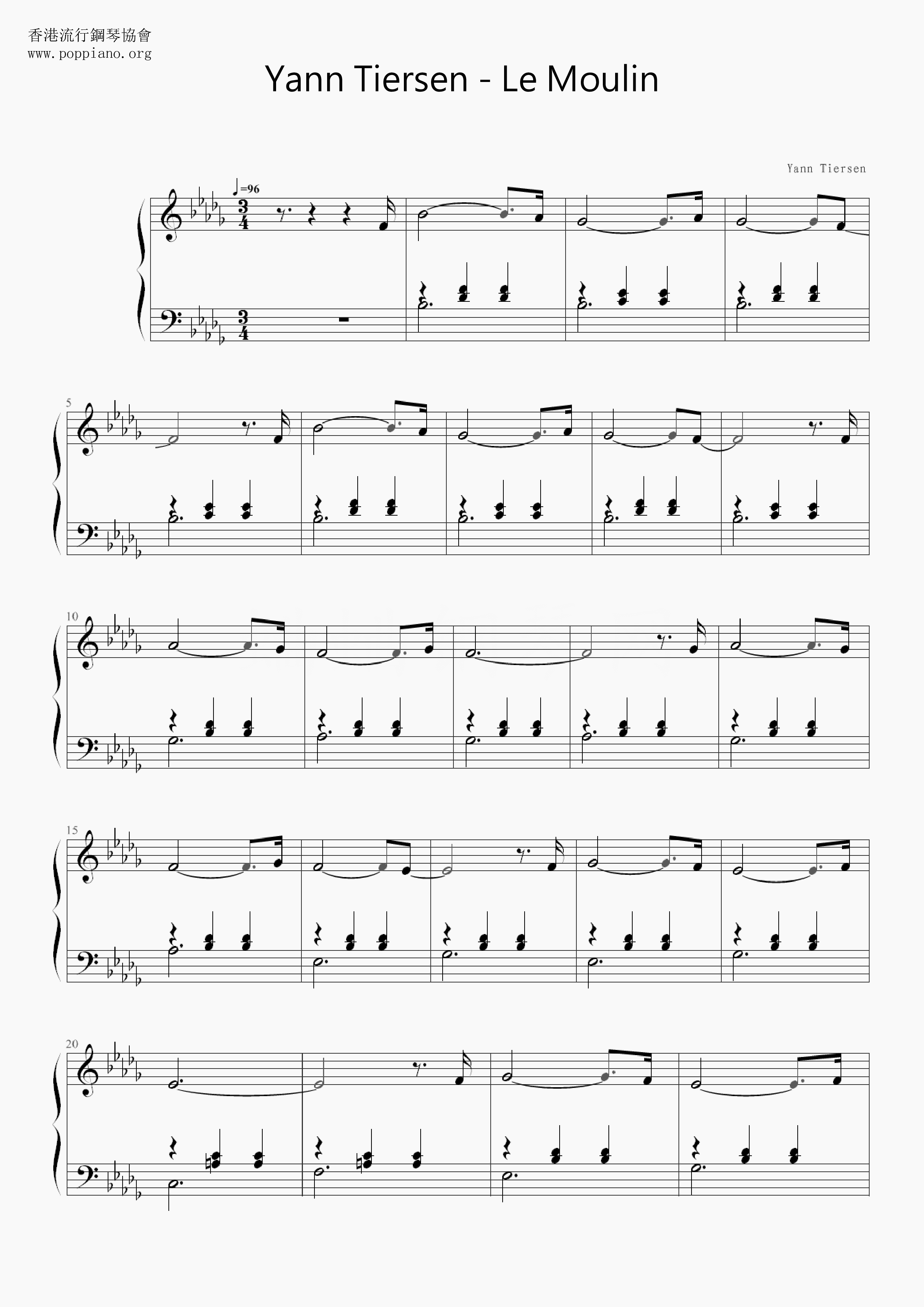 Le Moulin Score