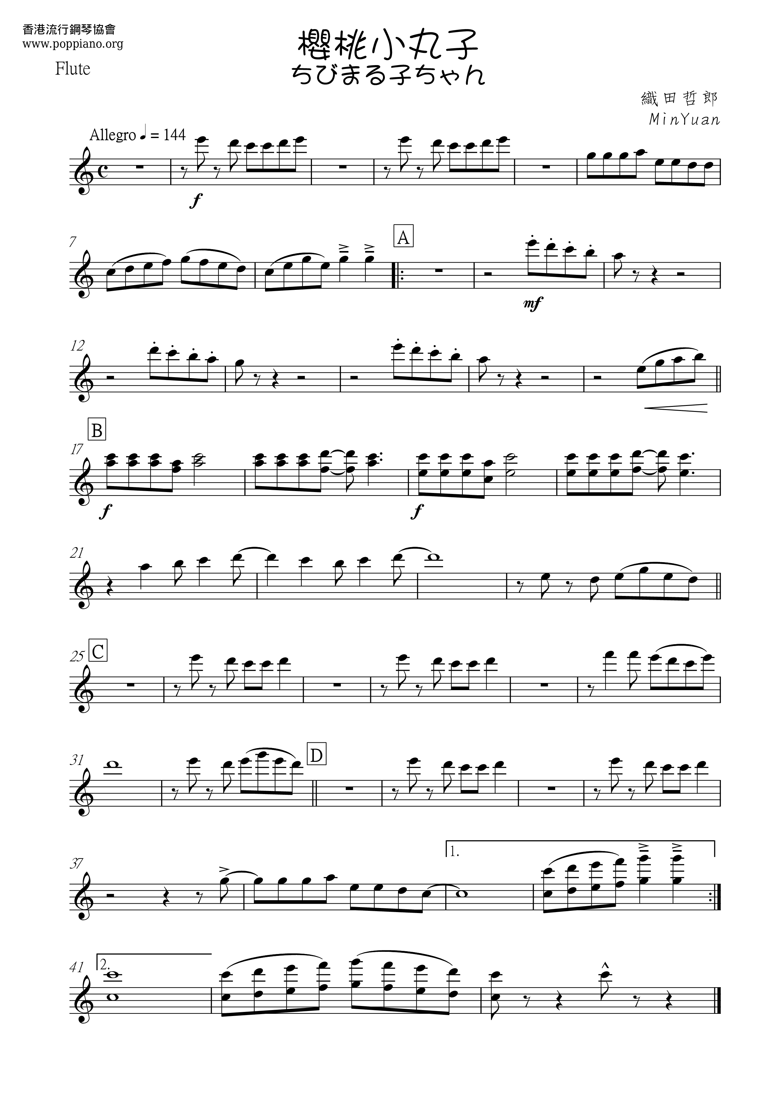 Odoru Ponpokorin Score
