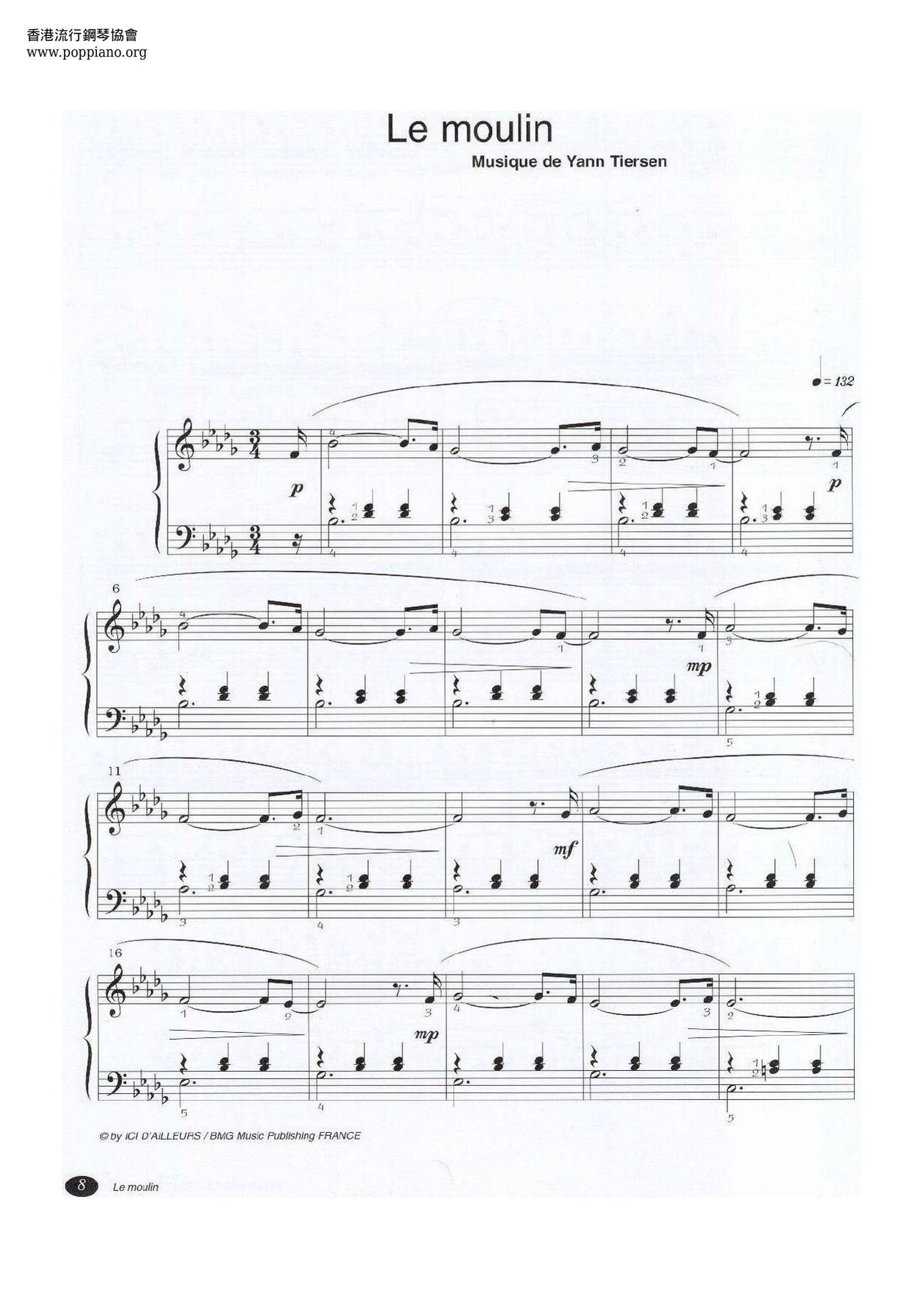 Le Moulin Score