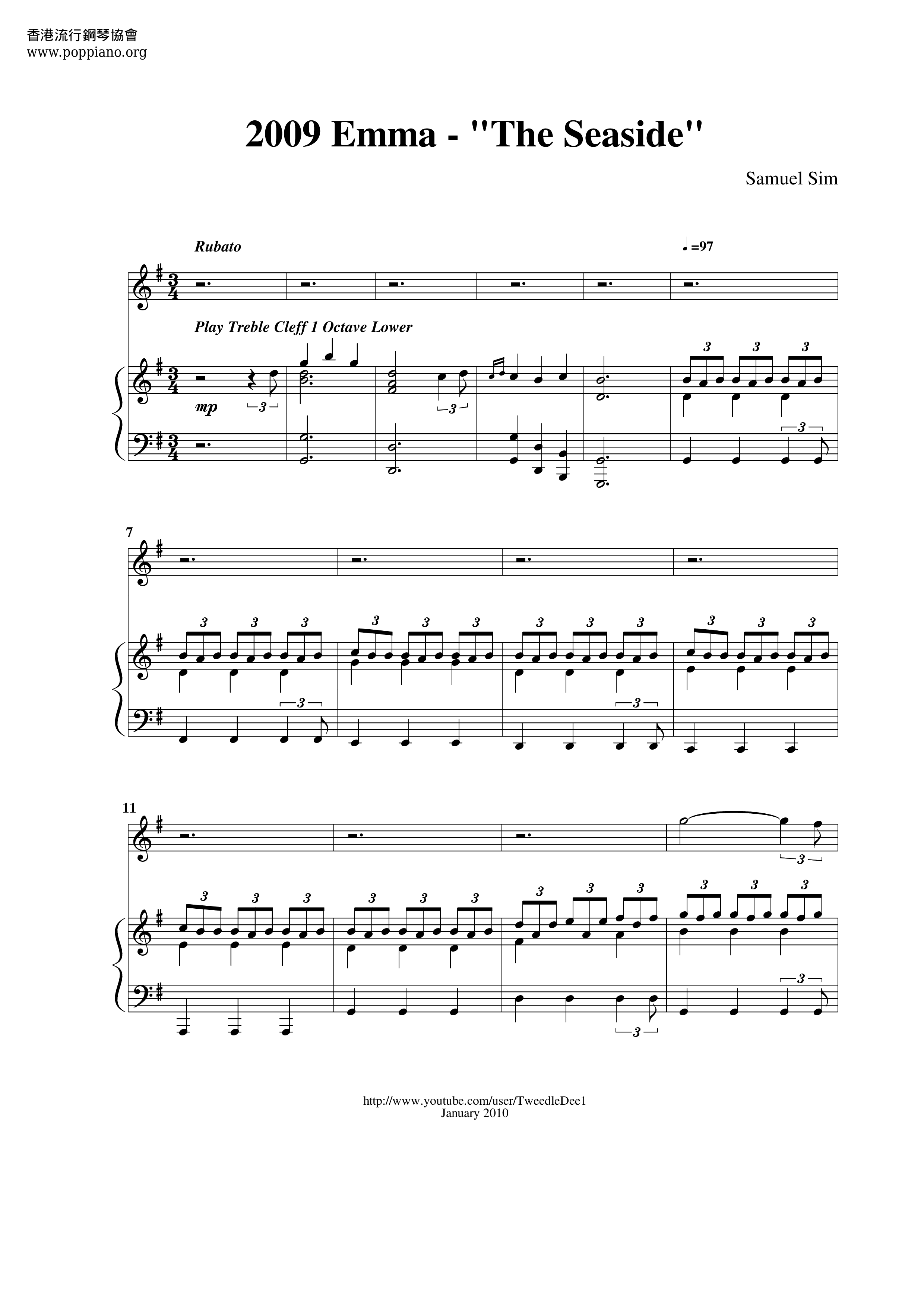 The Seaside Score