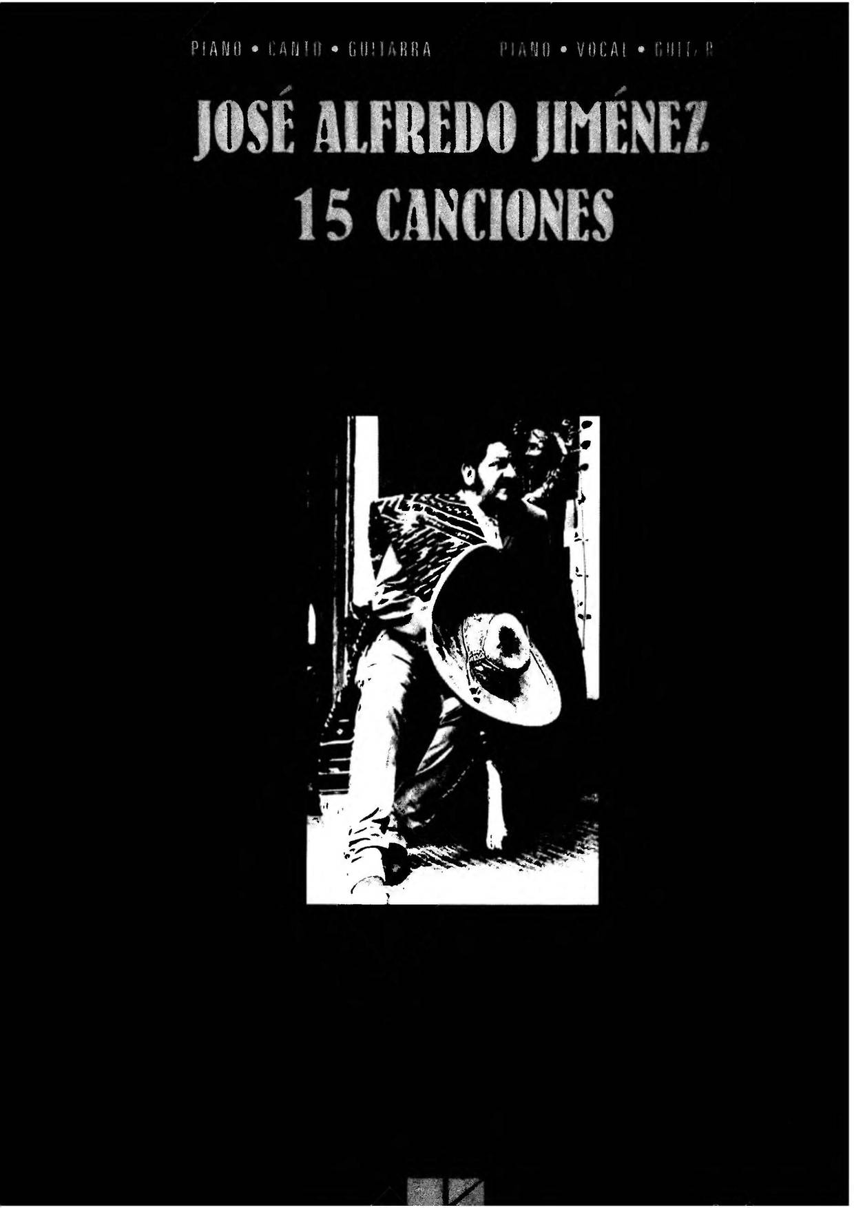 Jose Alfredo Jimenez 59 Pages Score