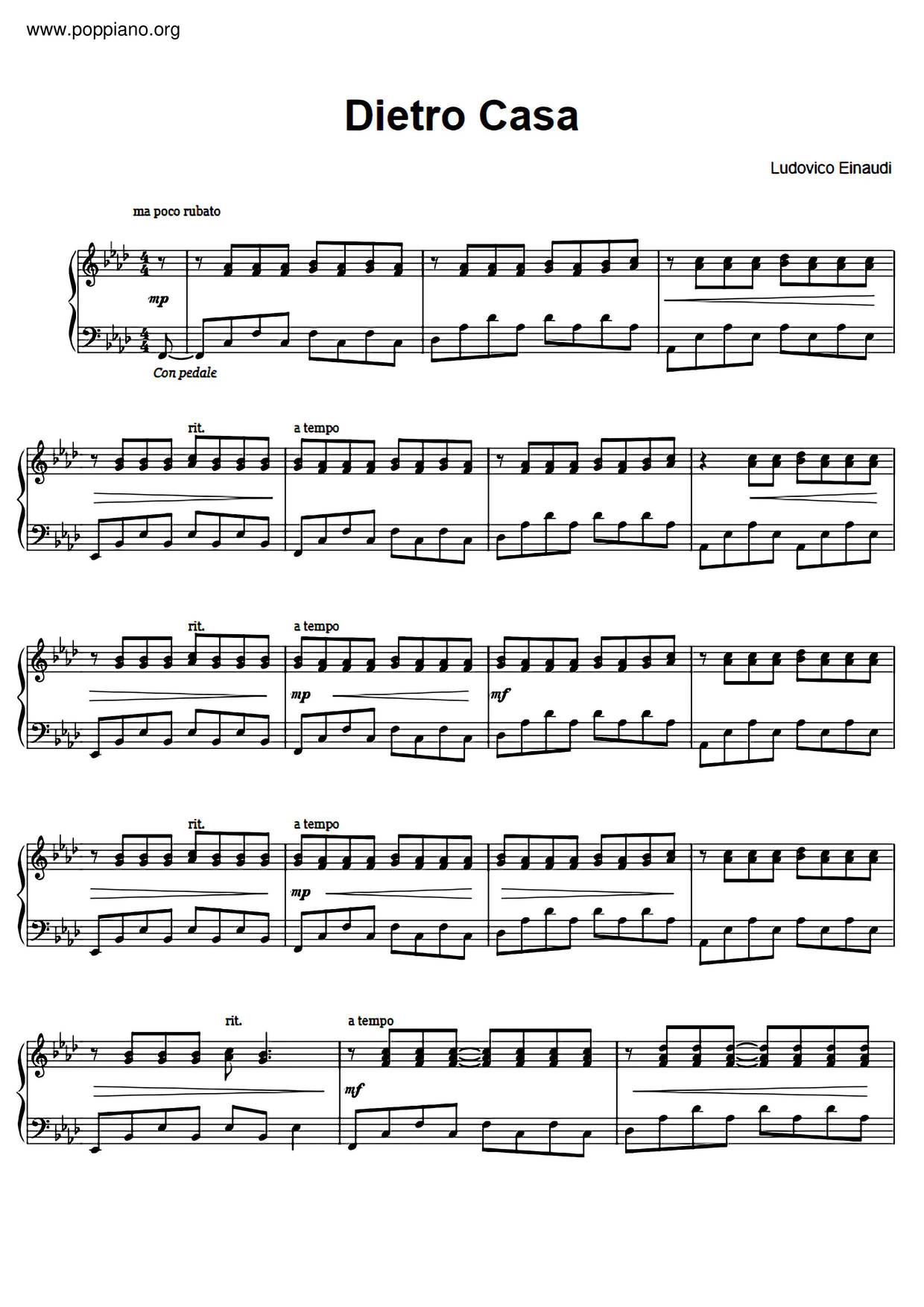 Dietro Casa Score