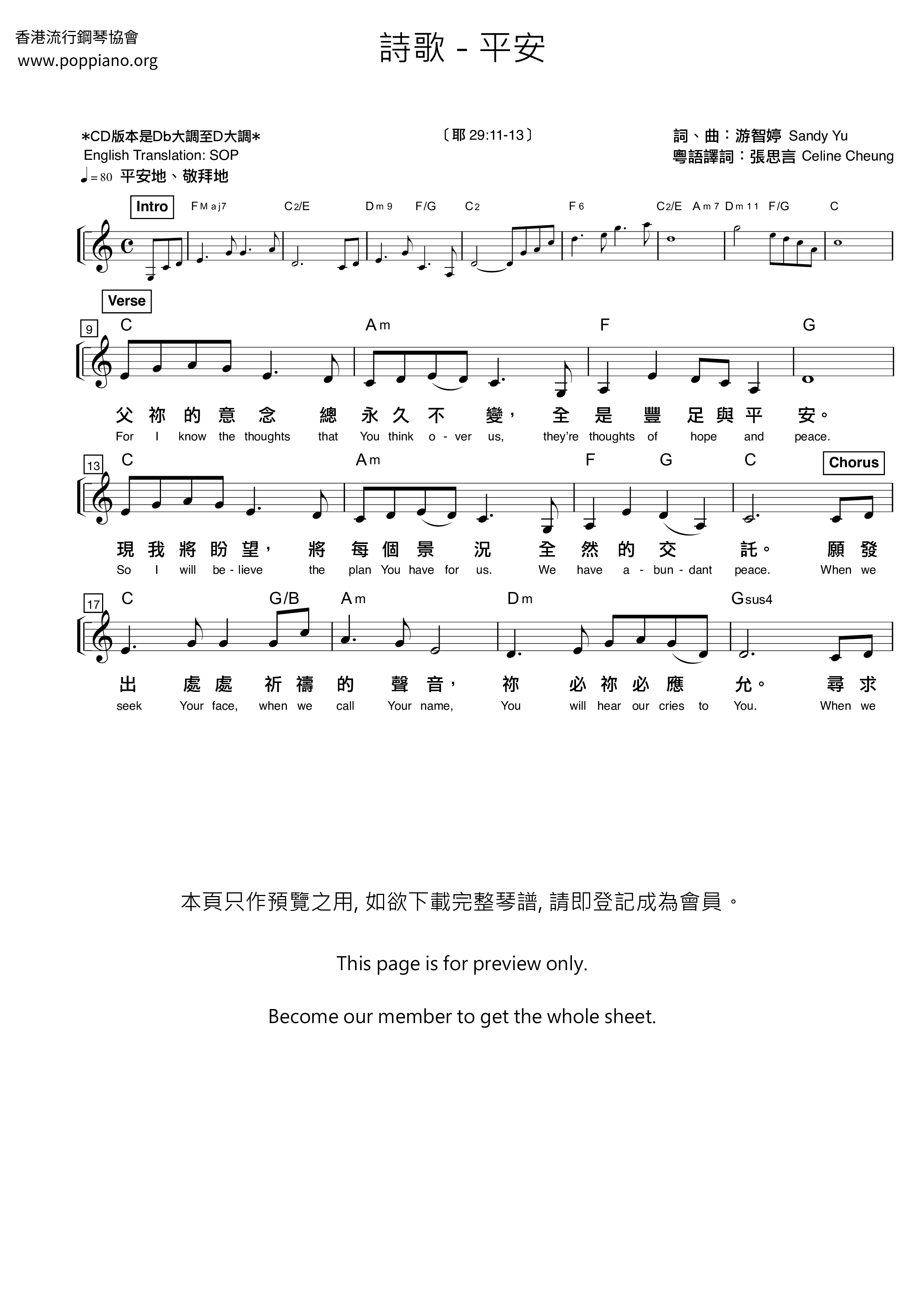 Peace Score