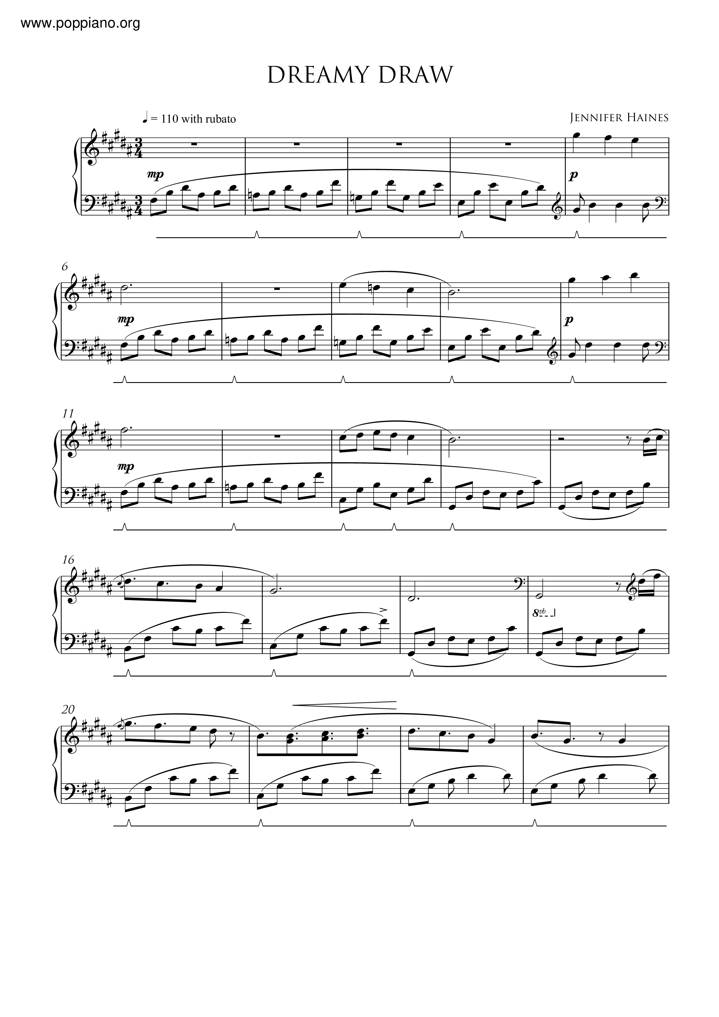 Dreamy Draw Score