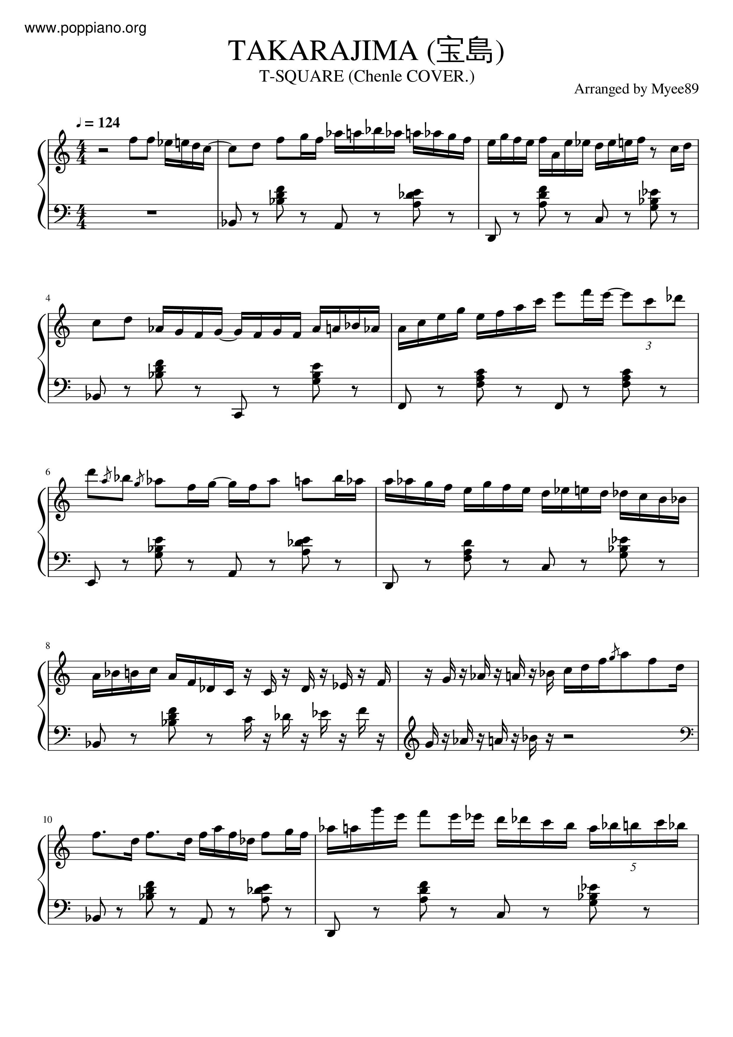Takarajima Score