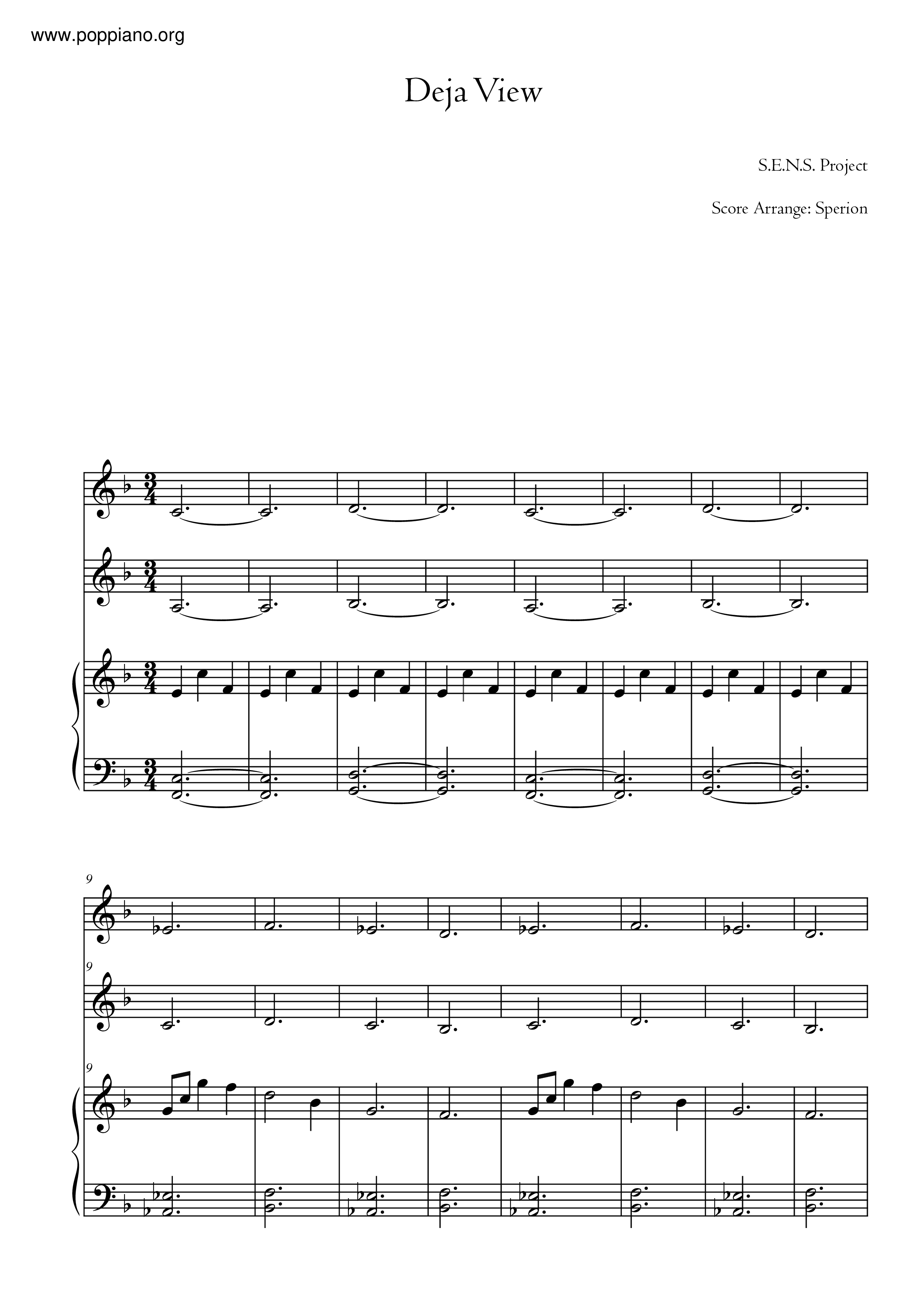 Deja View Score