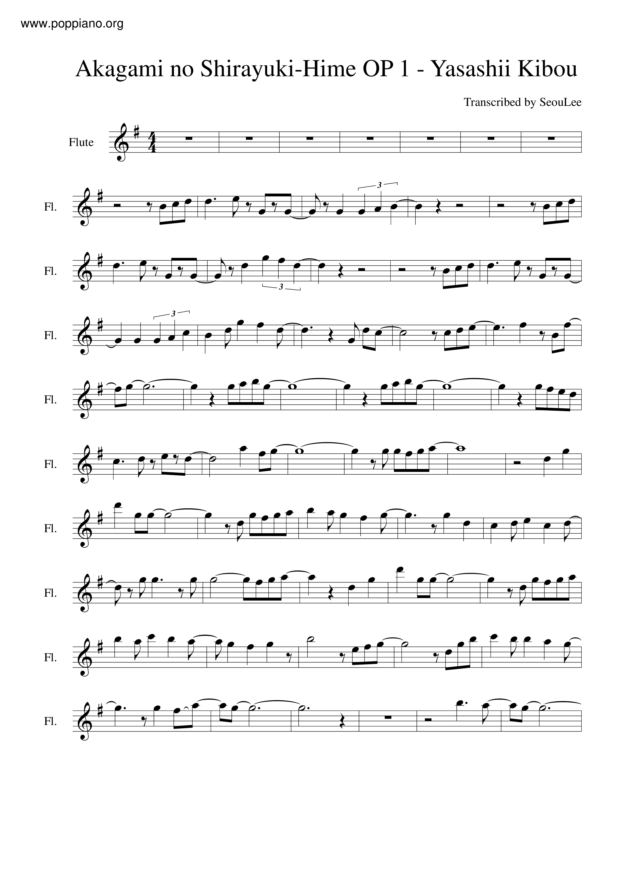 Yasashii Kibou Score