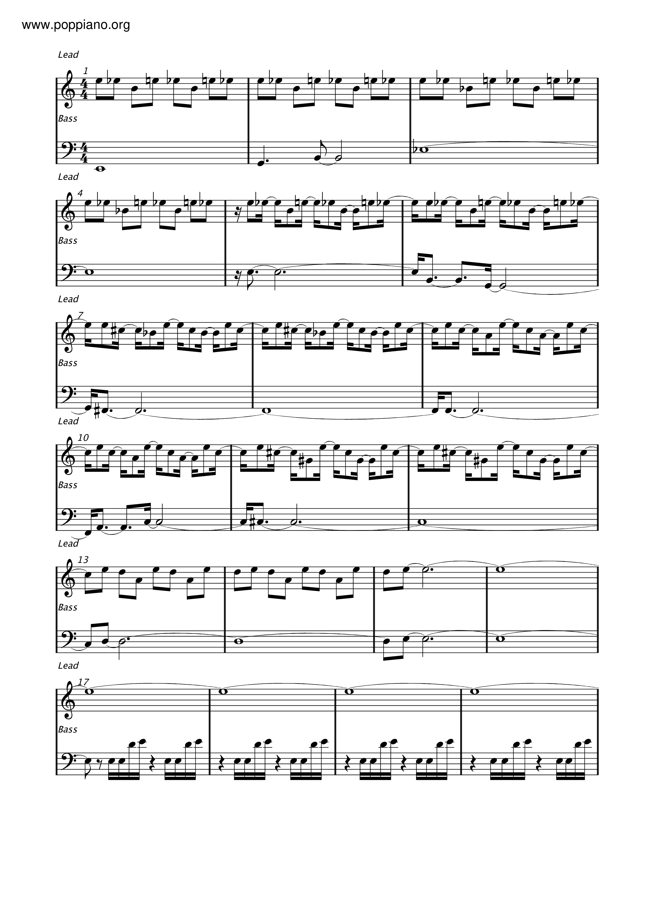Aufwiedersehen Monty Main Score