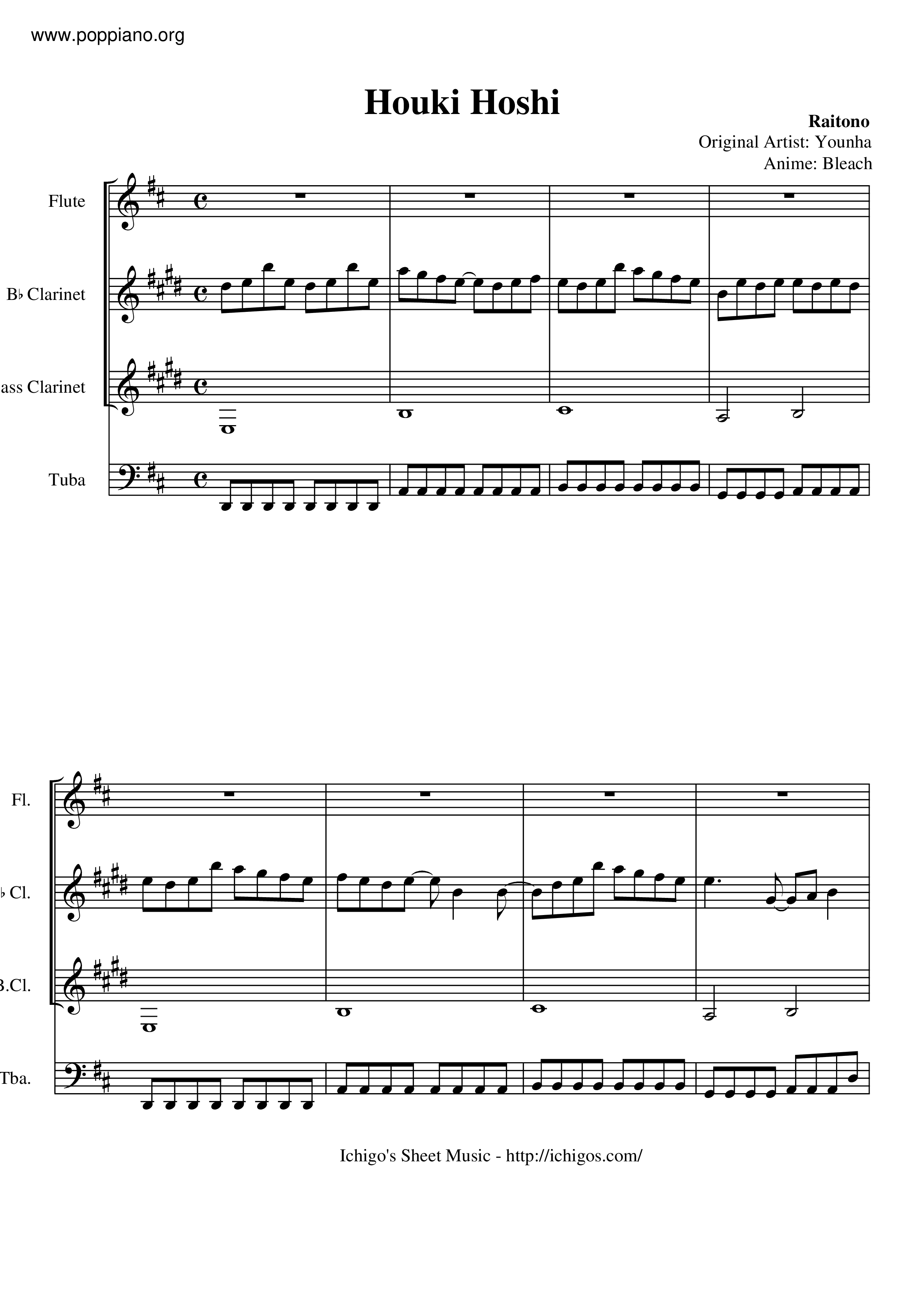 Houki Hoshi Score