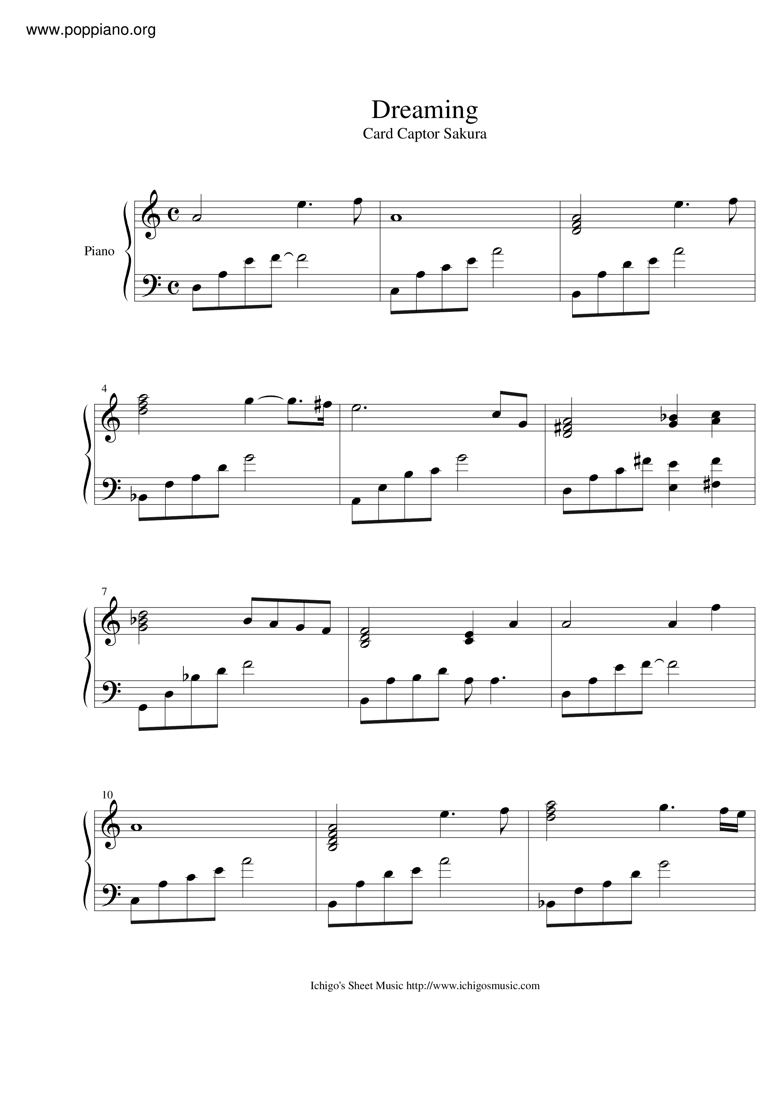 Dreaming Score