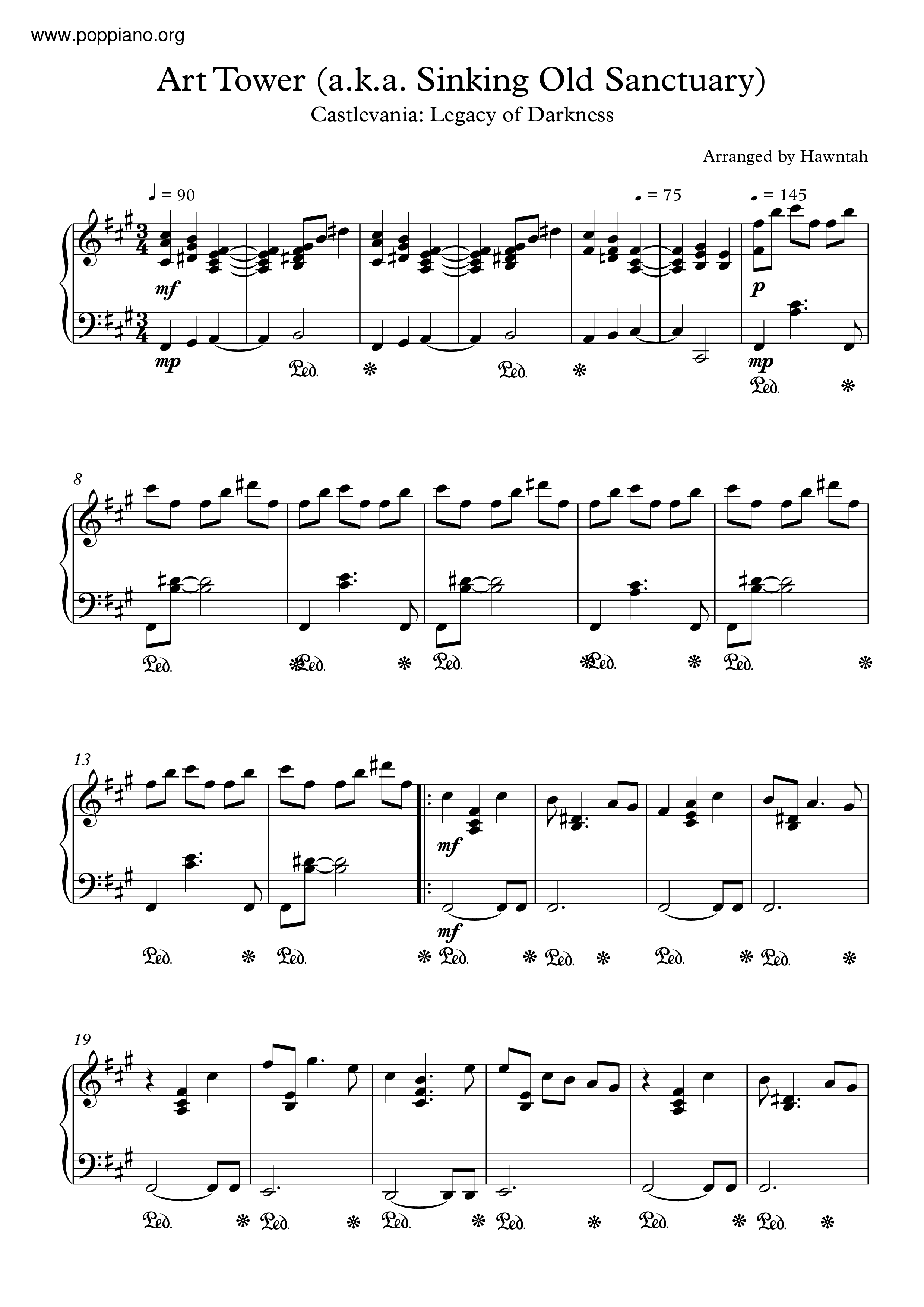 Art Tower Score
