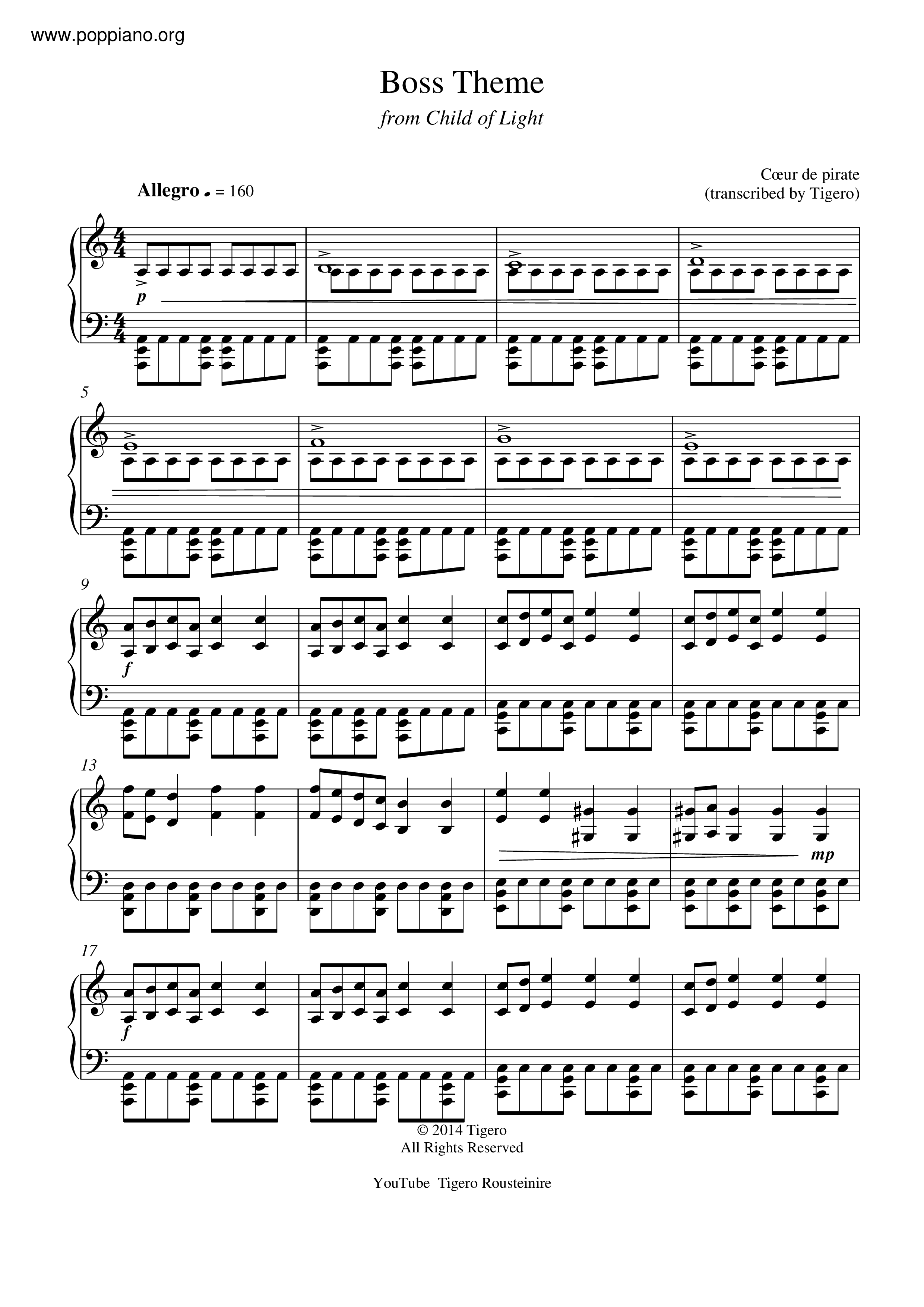 Boss Theme Score