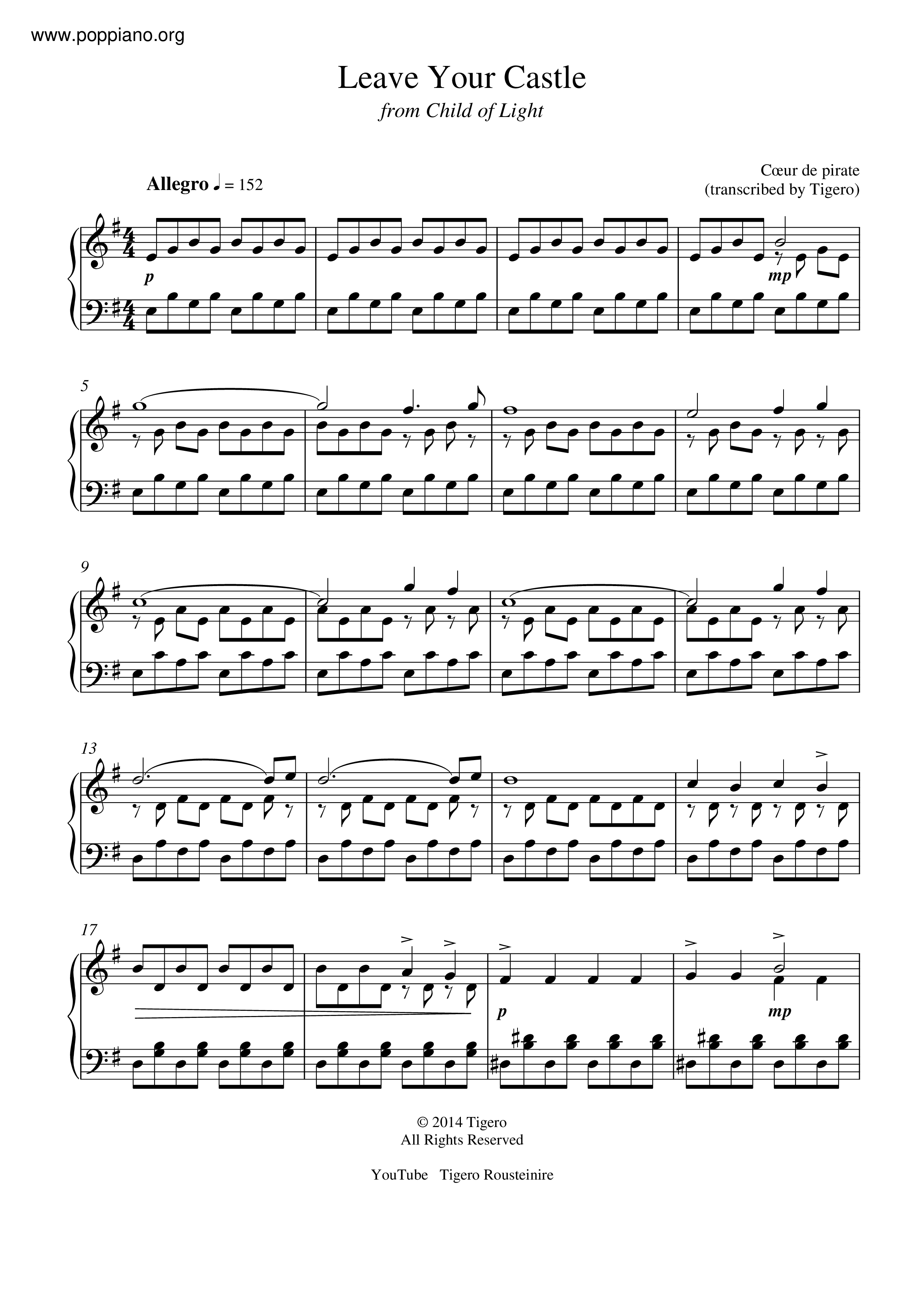 Leave Your Castle Score