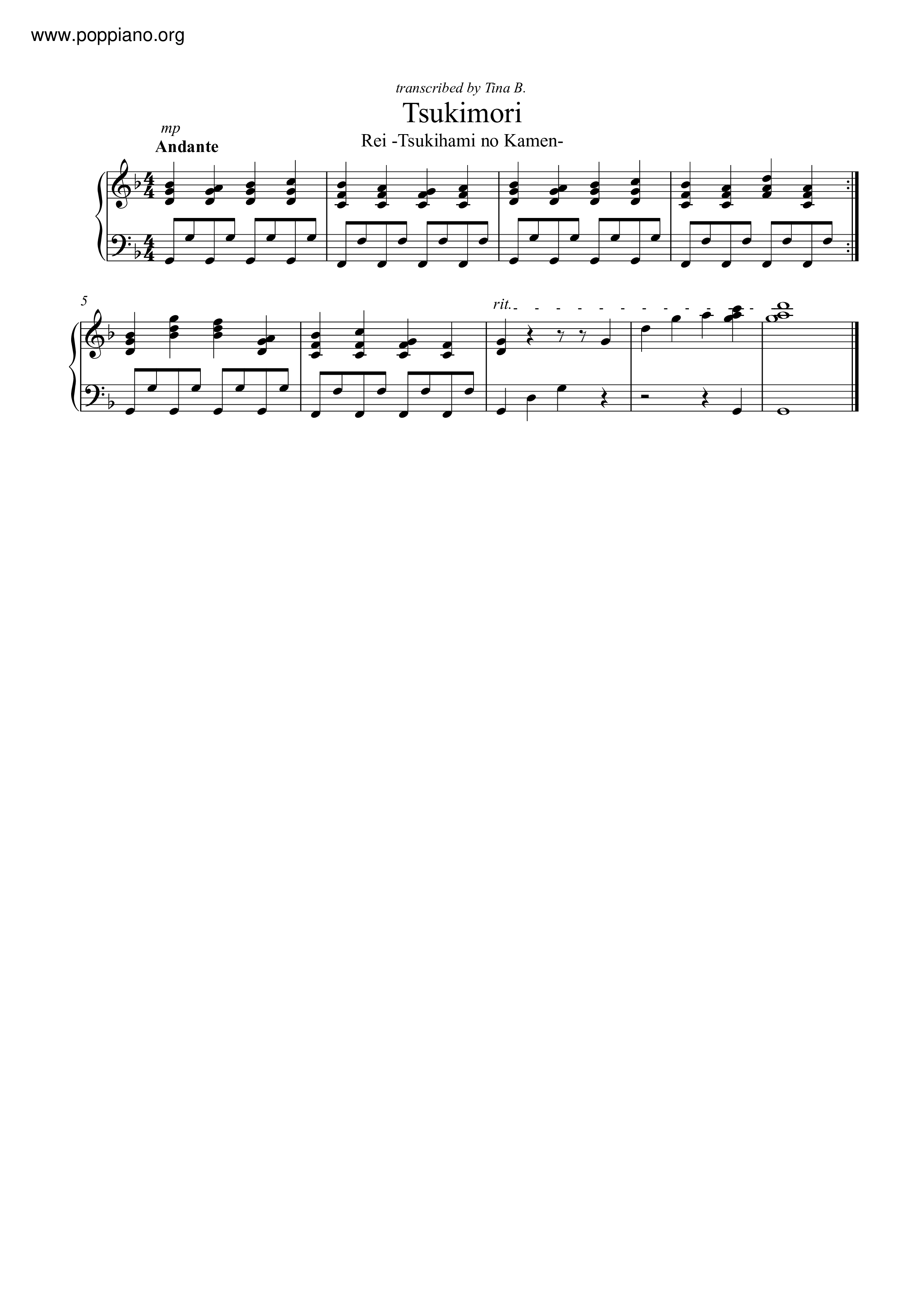 Tsukimori Score