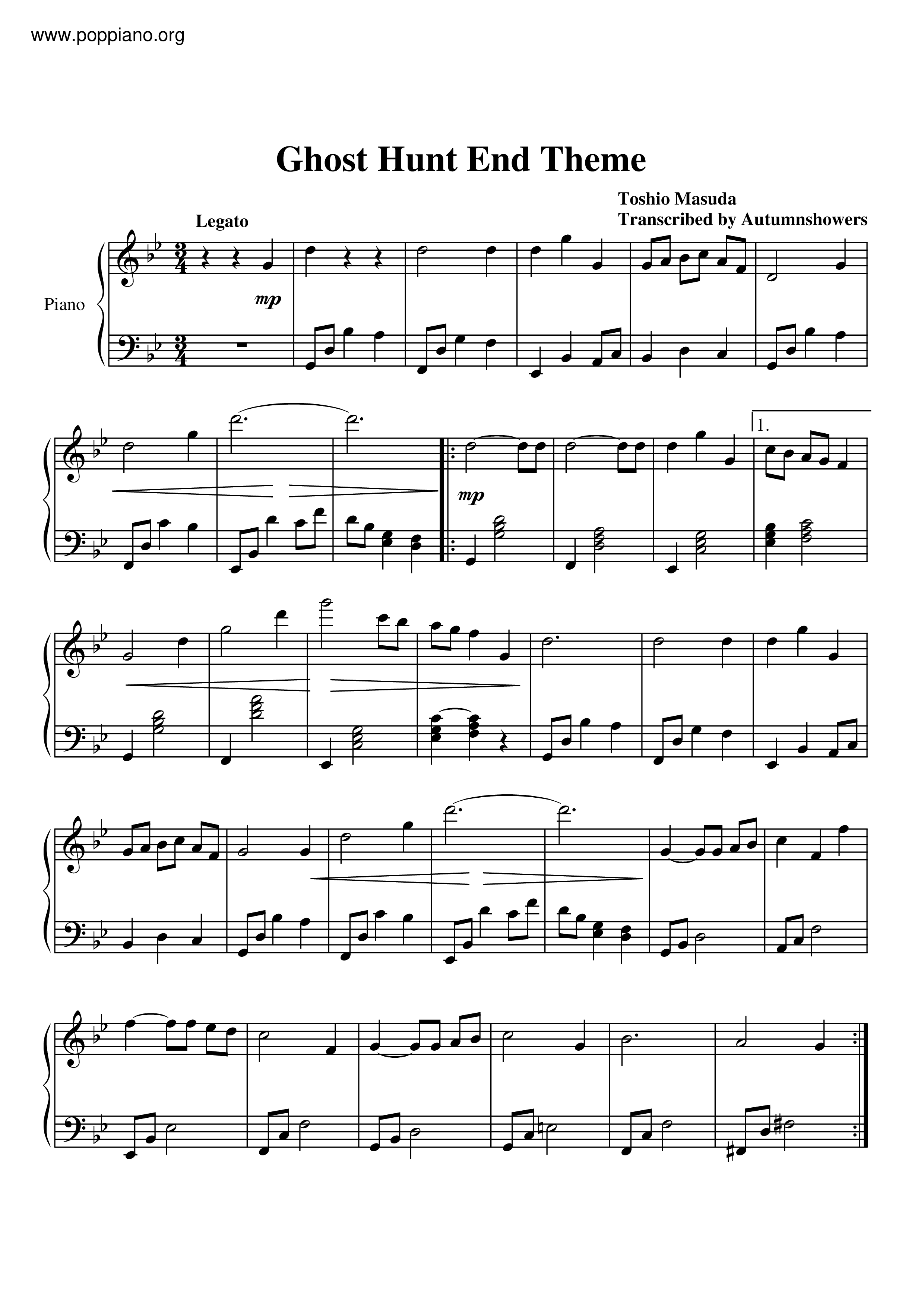 End Theme Score