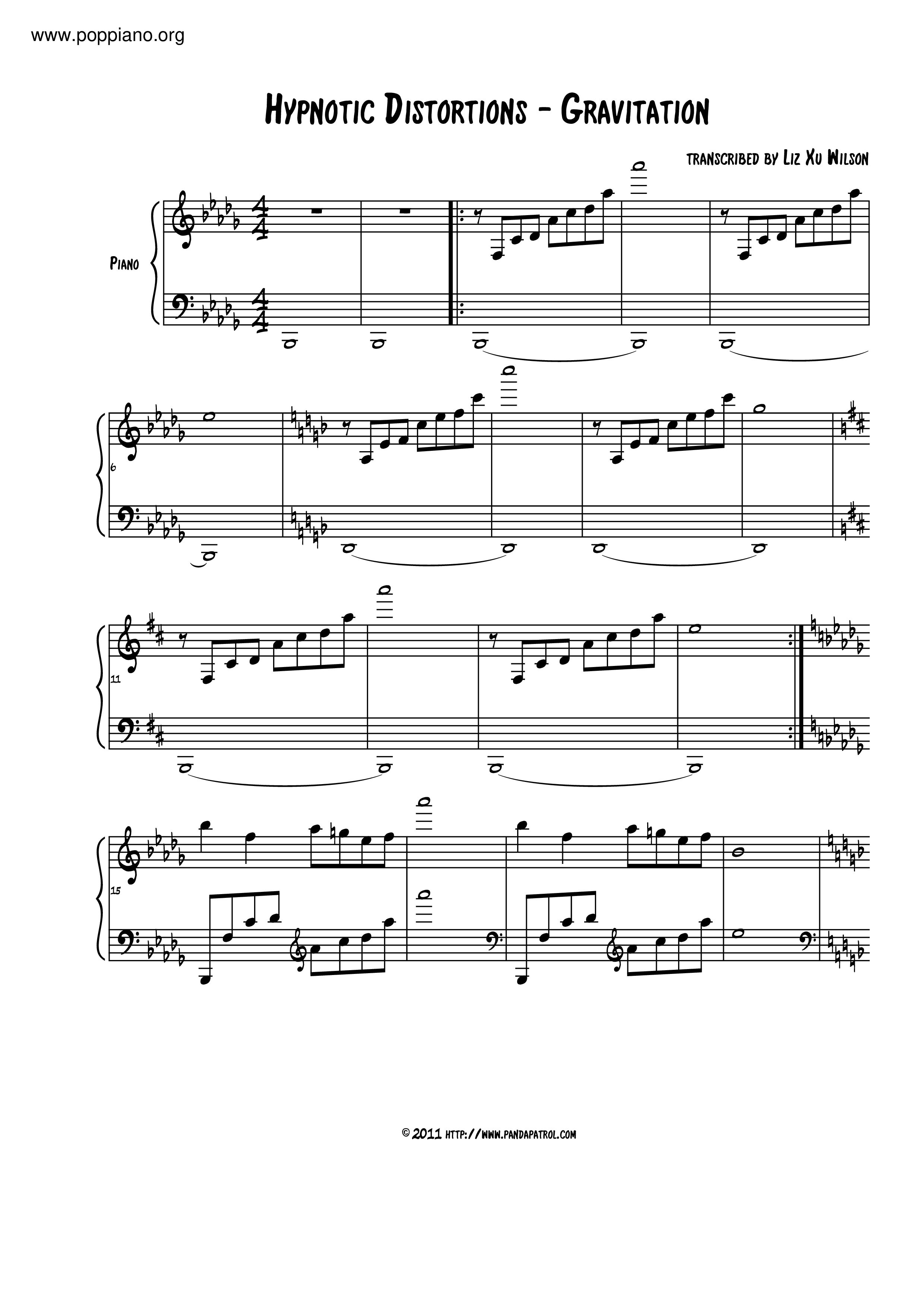 Hypnotic Distortions Score