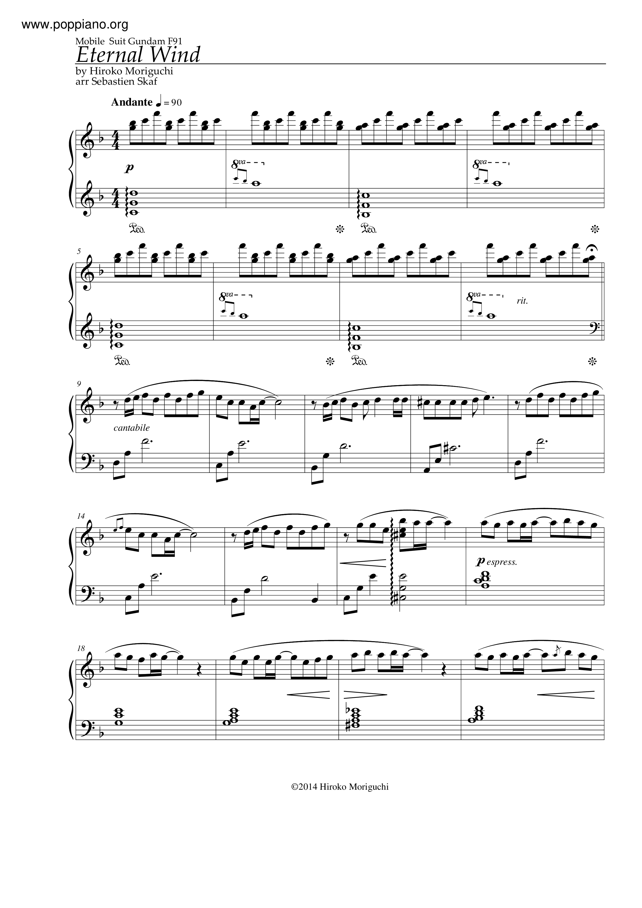Eternal Wind Score