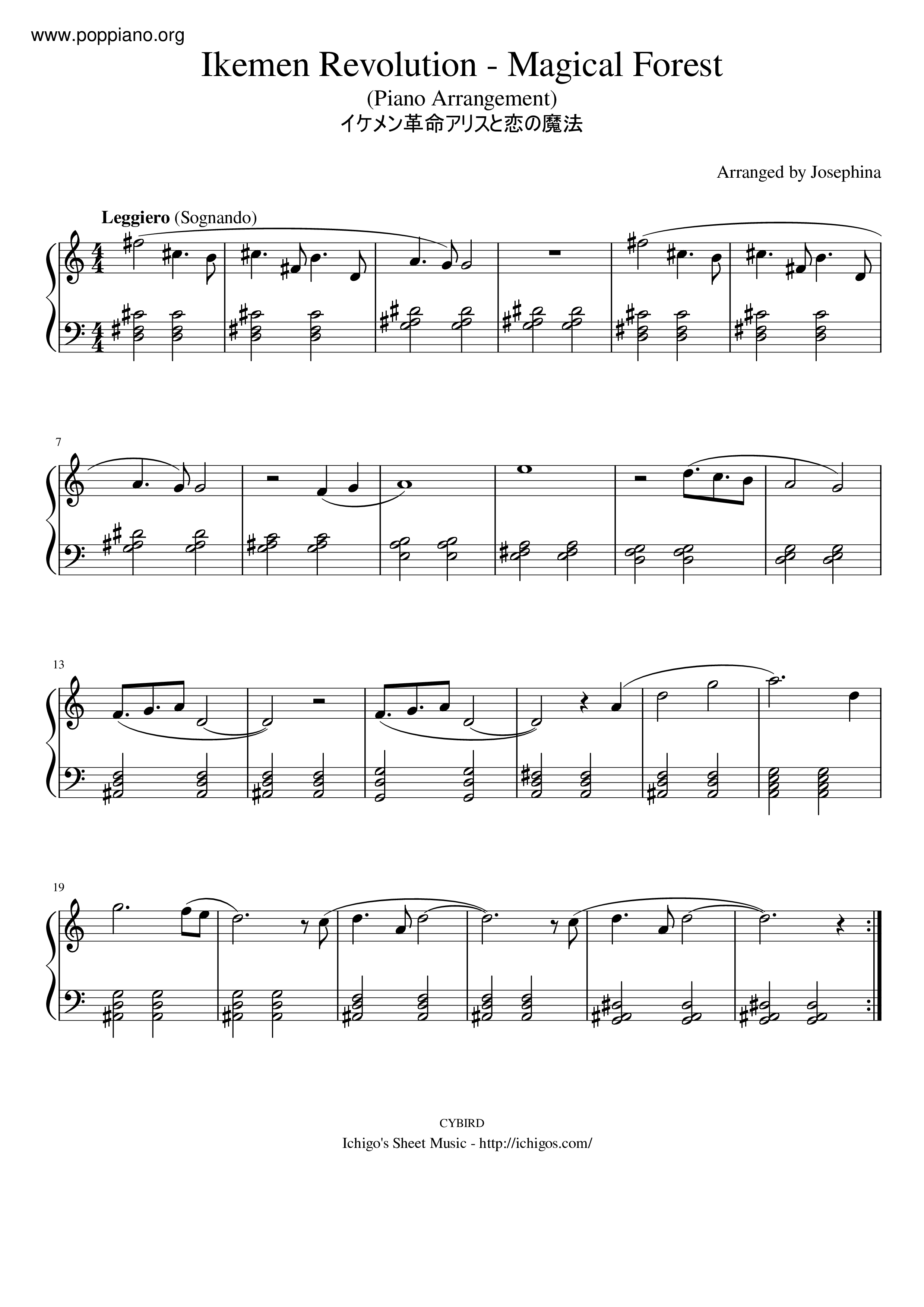 Magical Forest Score