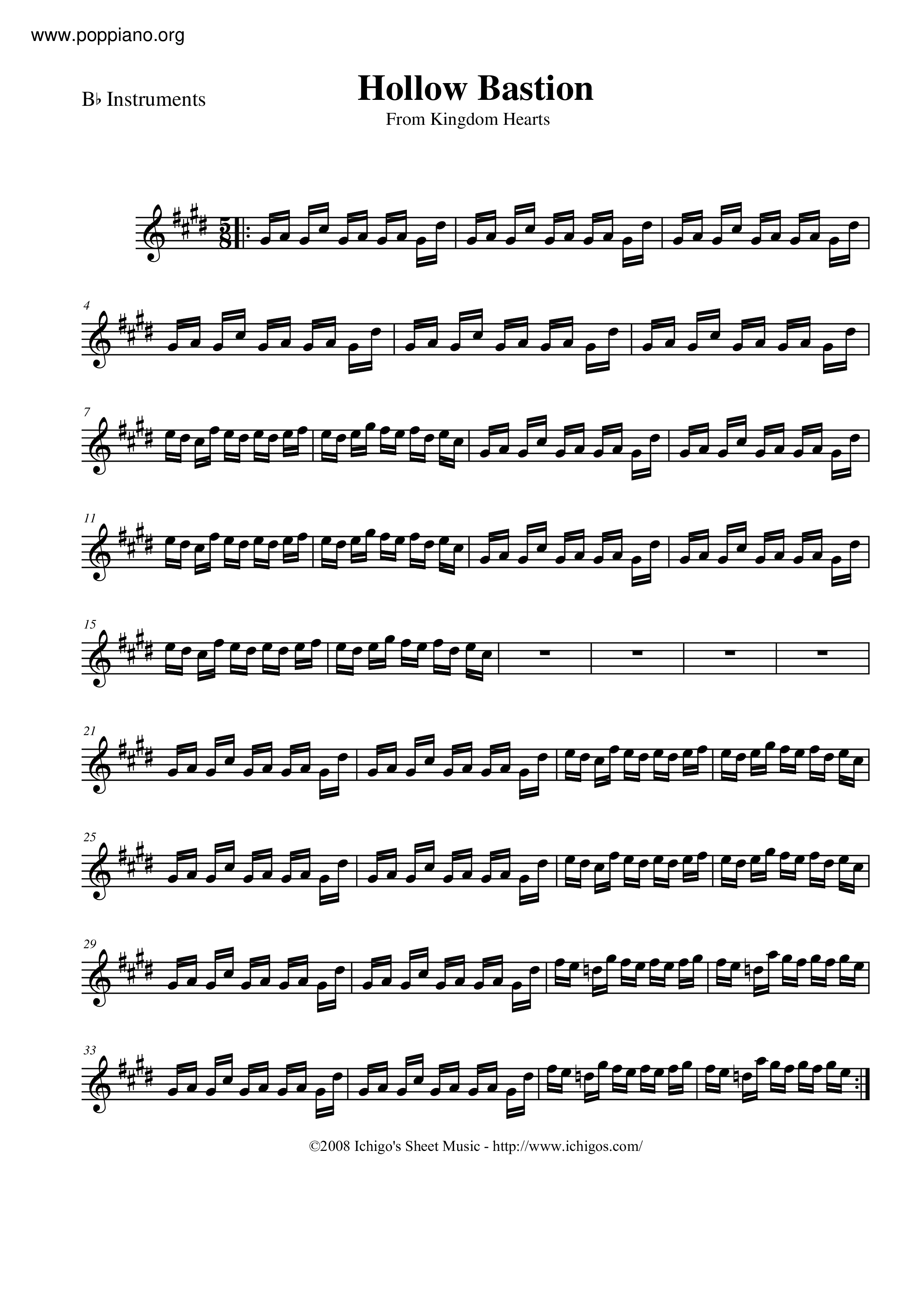 Hallow Bastion Score