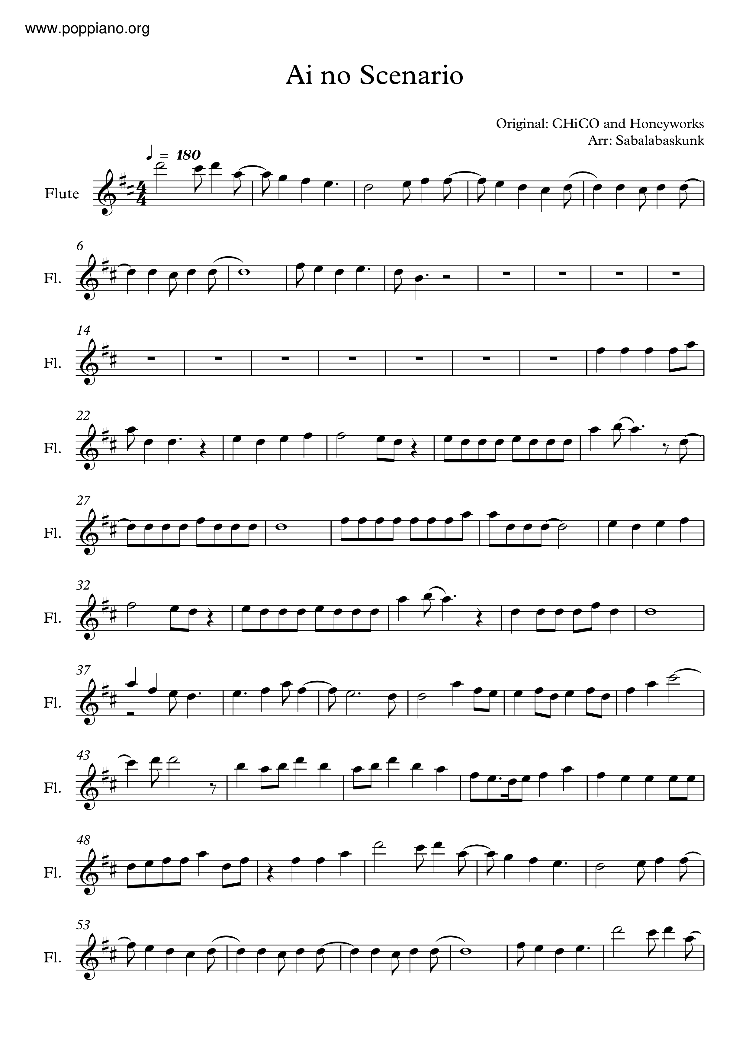 Ai No Scenario Score