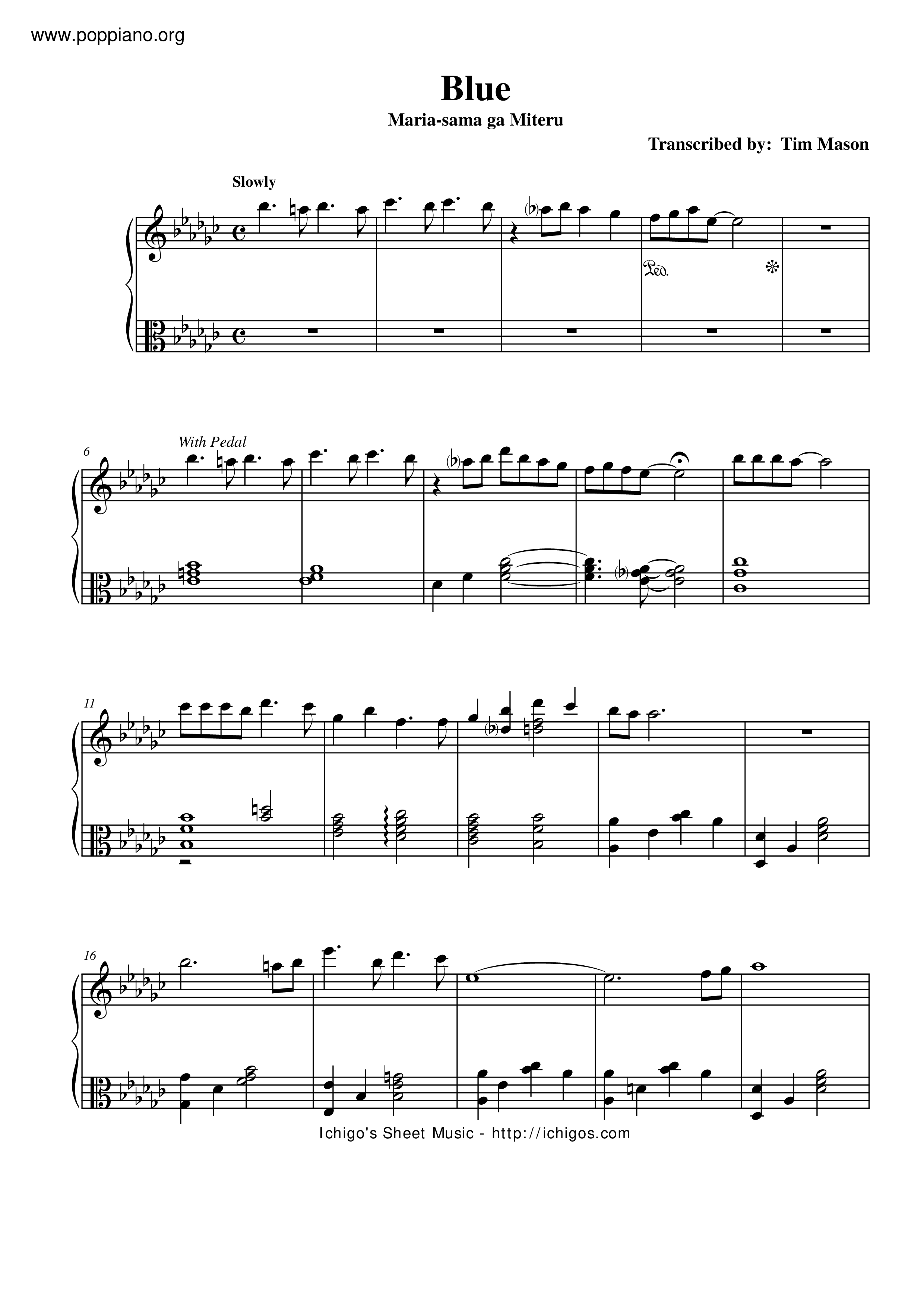 Blue Score