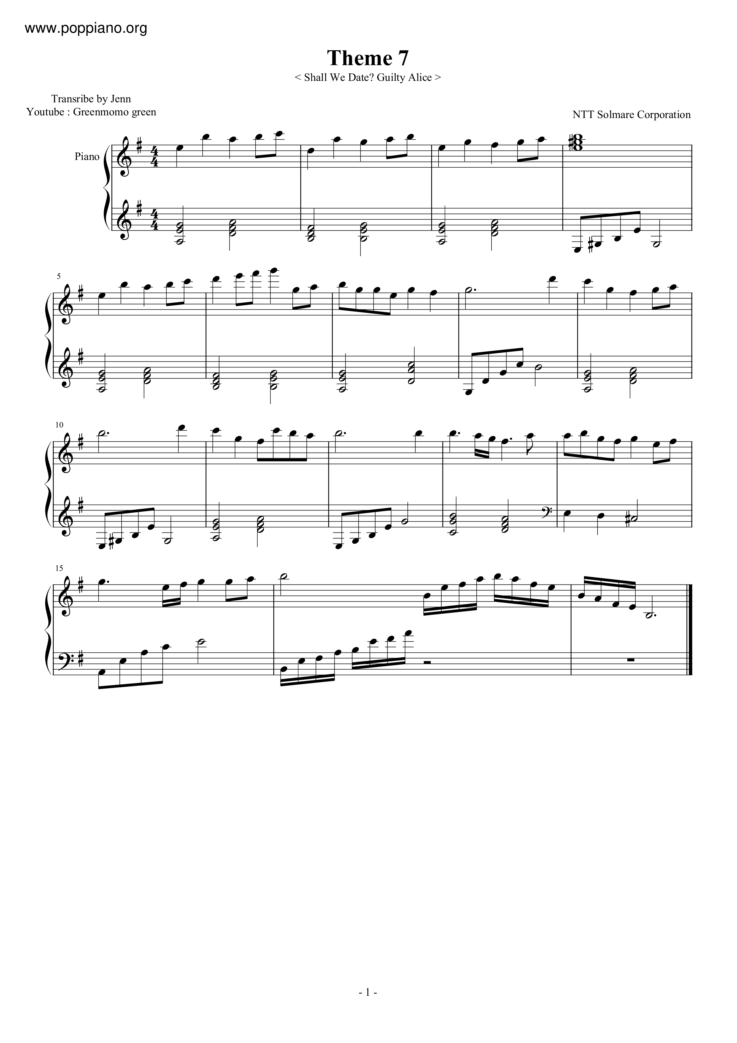 Theme 7 Score
