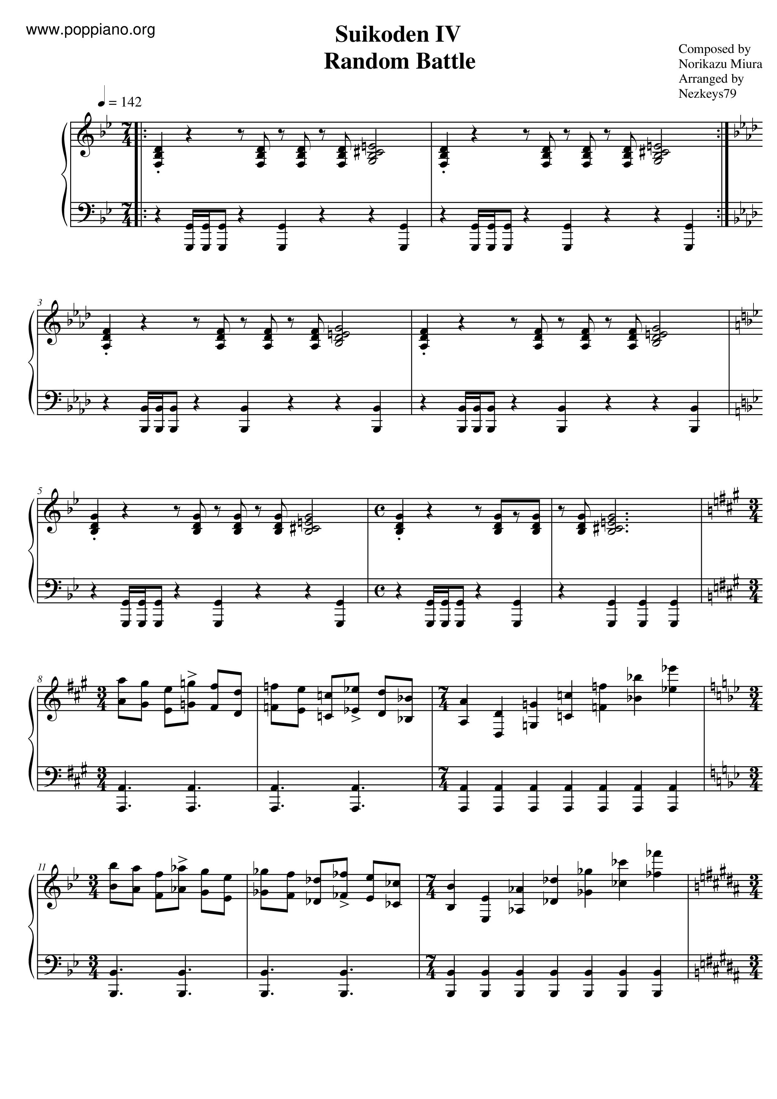 Random Battle Score