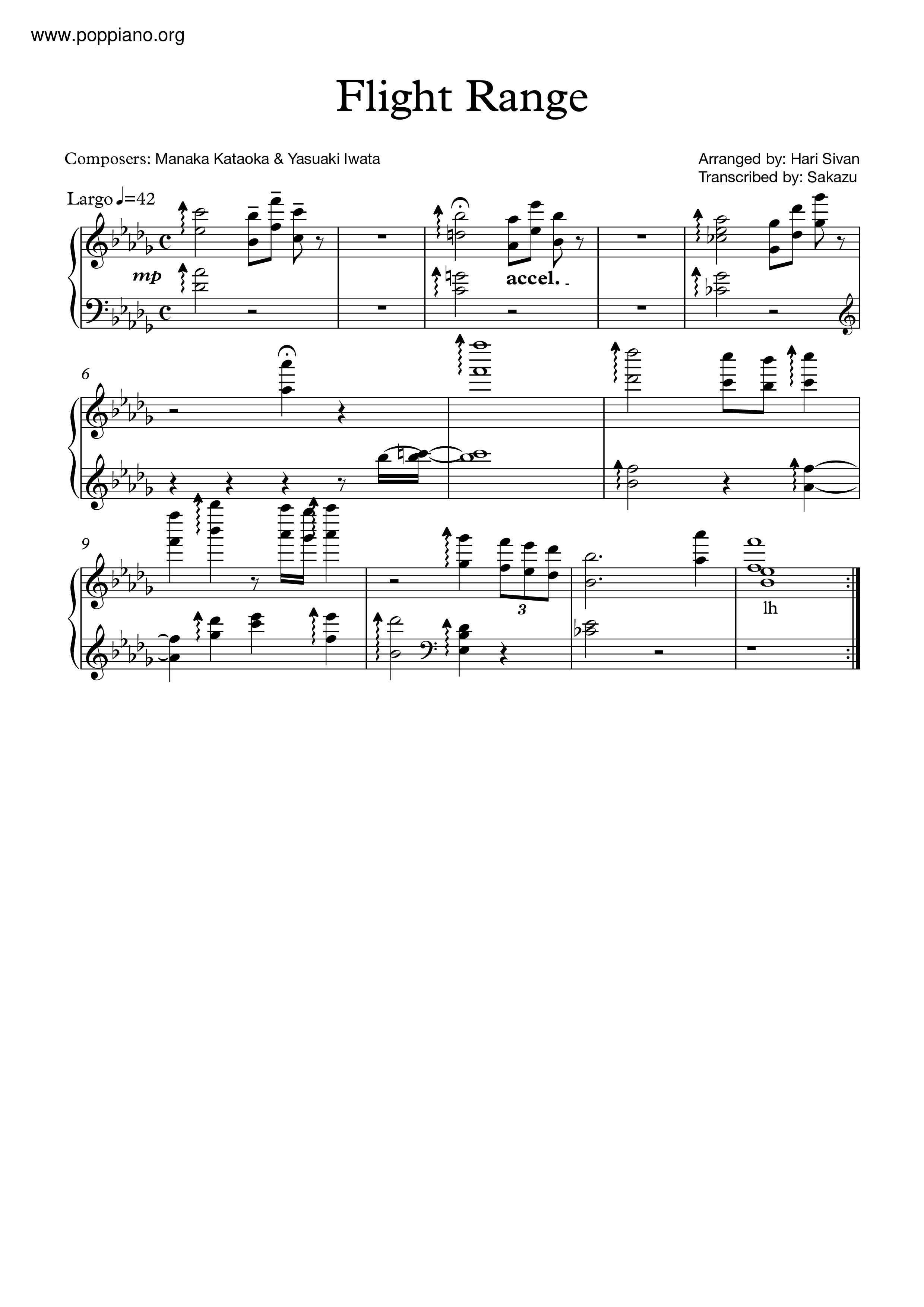 Leer Cámara gorra ☆ Zelda - Breath Of The Wild-Flight Range Sheet Music pdf, - Free Score  Download ☆